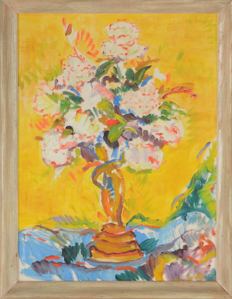 Oil Painting on Academy Board Attributed to Arthur Helwig