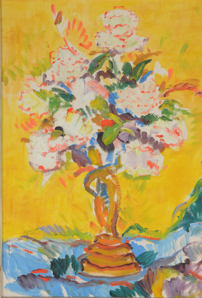 Oil Painting on Academy Board Attributed to Arthur Helwig