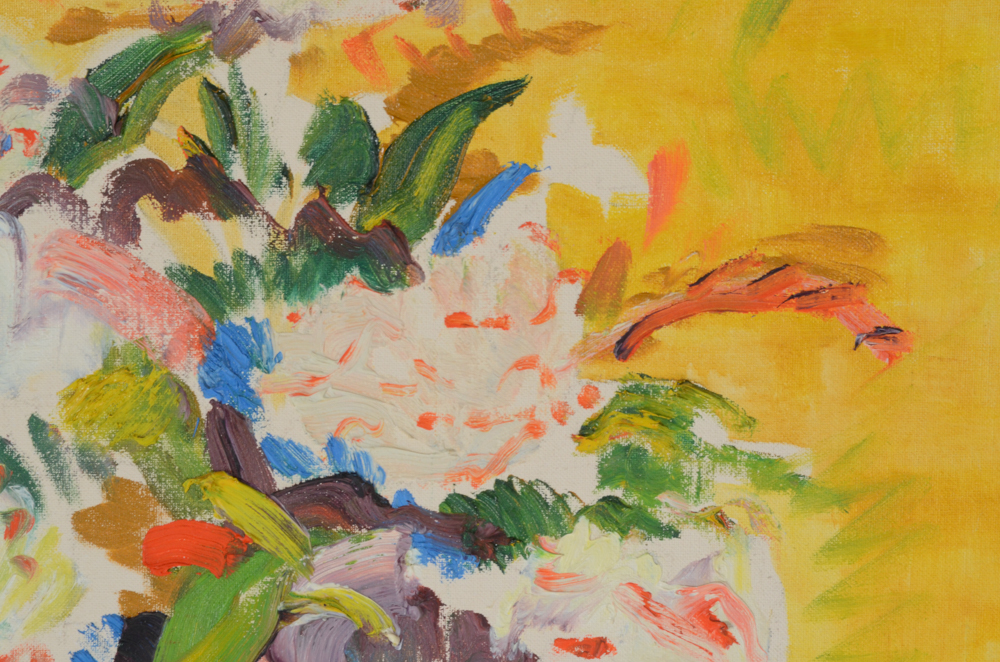 Oil Painting on Academy Board Attributed to Arthur Helwig