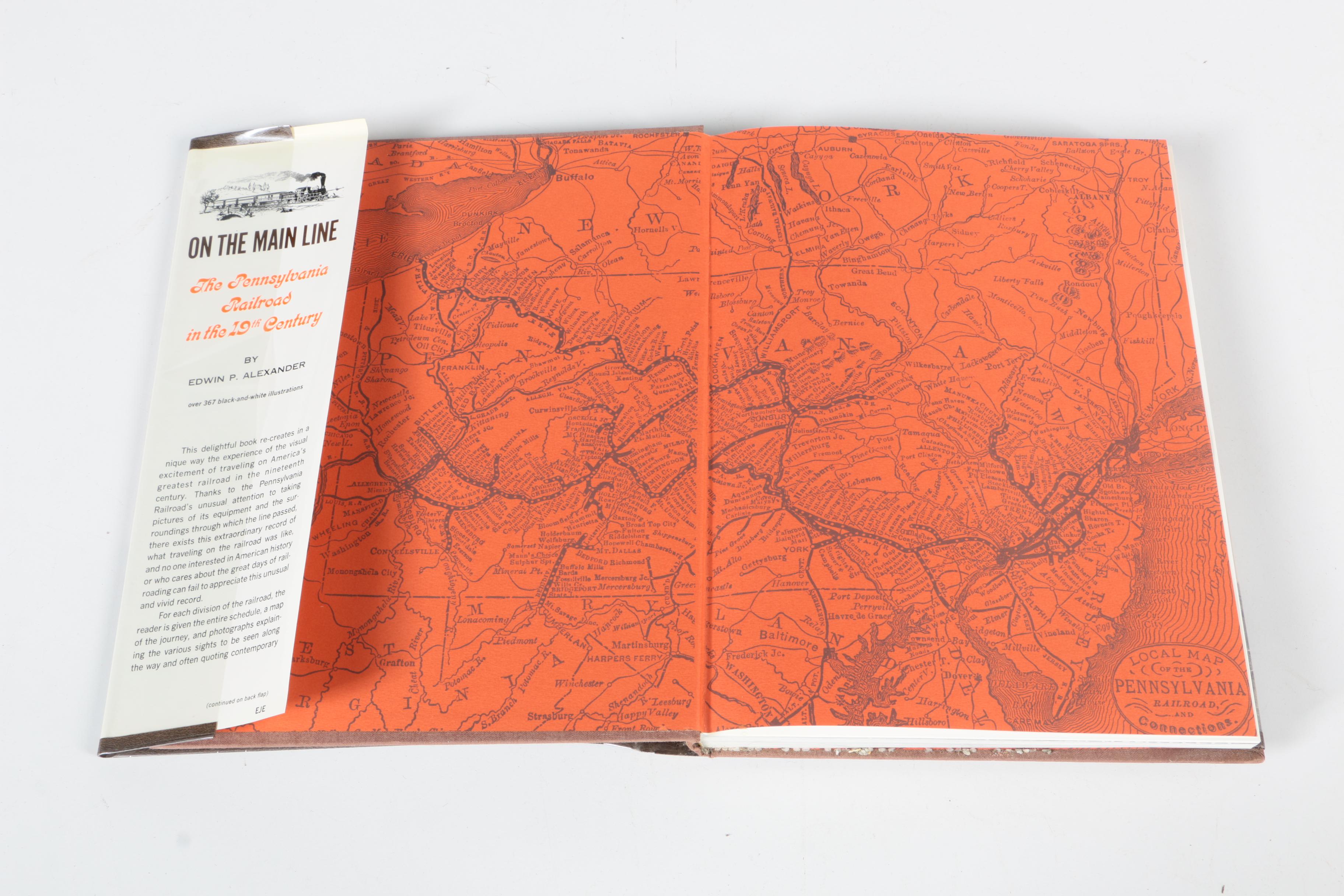 Collection of Historical Pennsylvania Railroad Books