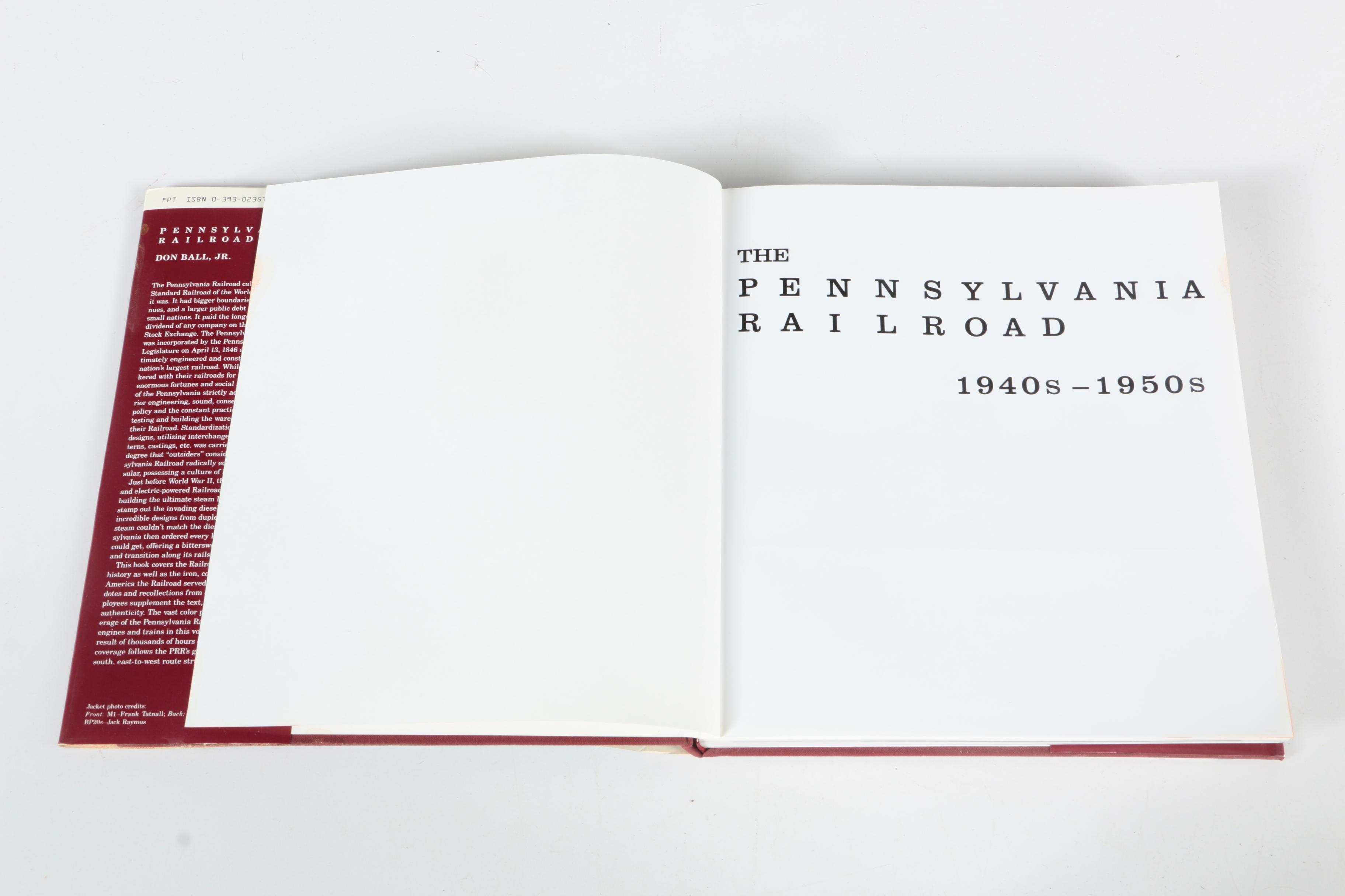 Collection of Historical Pennsylvania Railroad Books