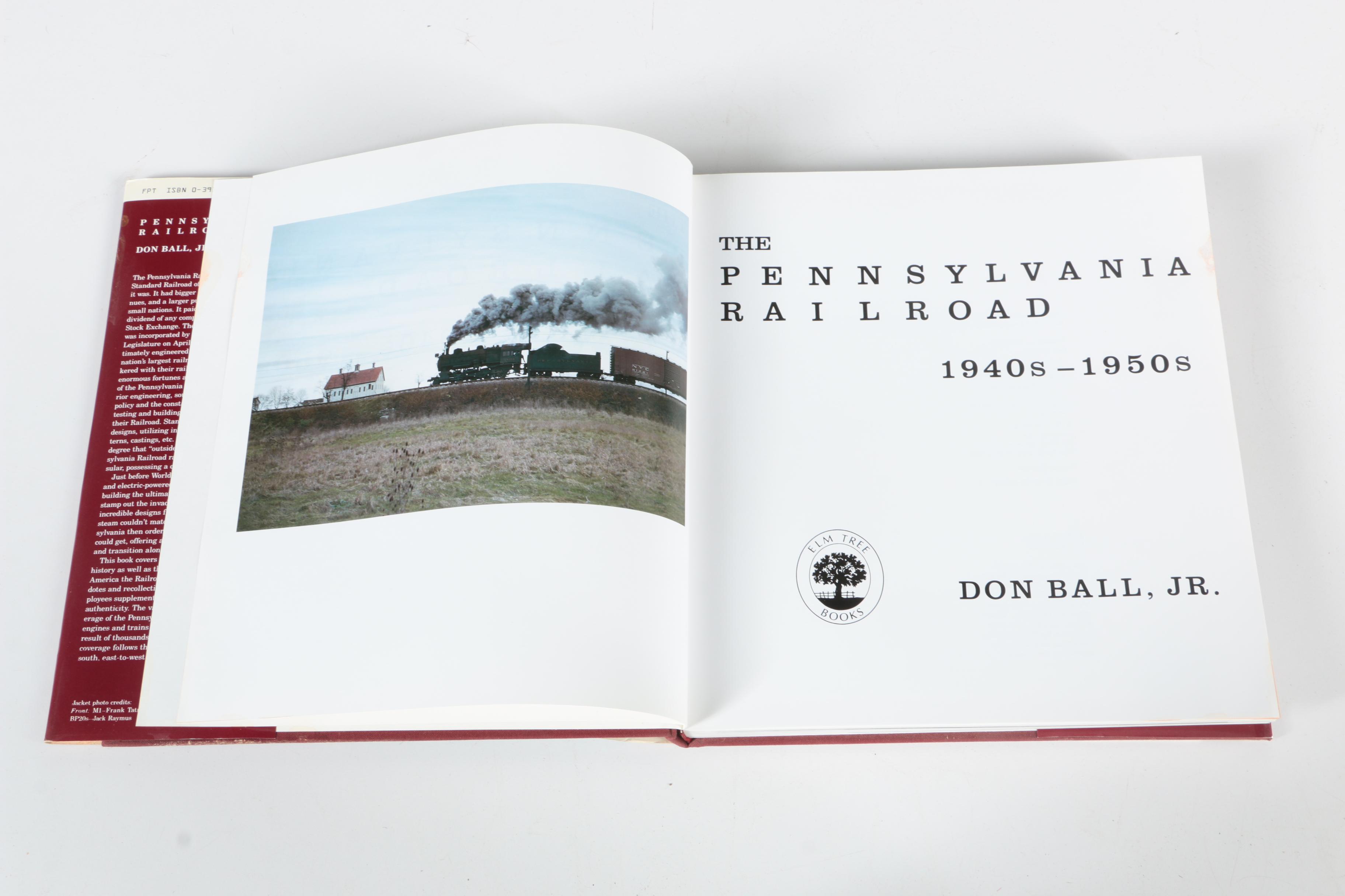 Collection of Historical Pennsylvania Railroad Books