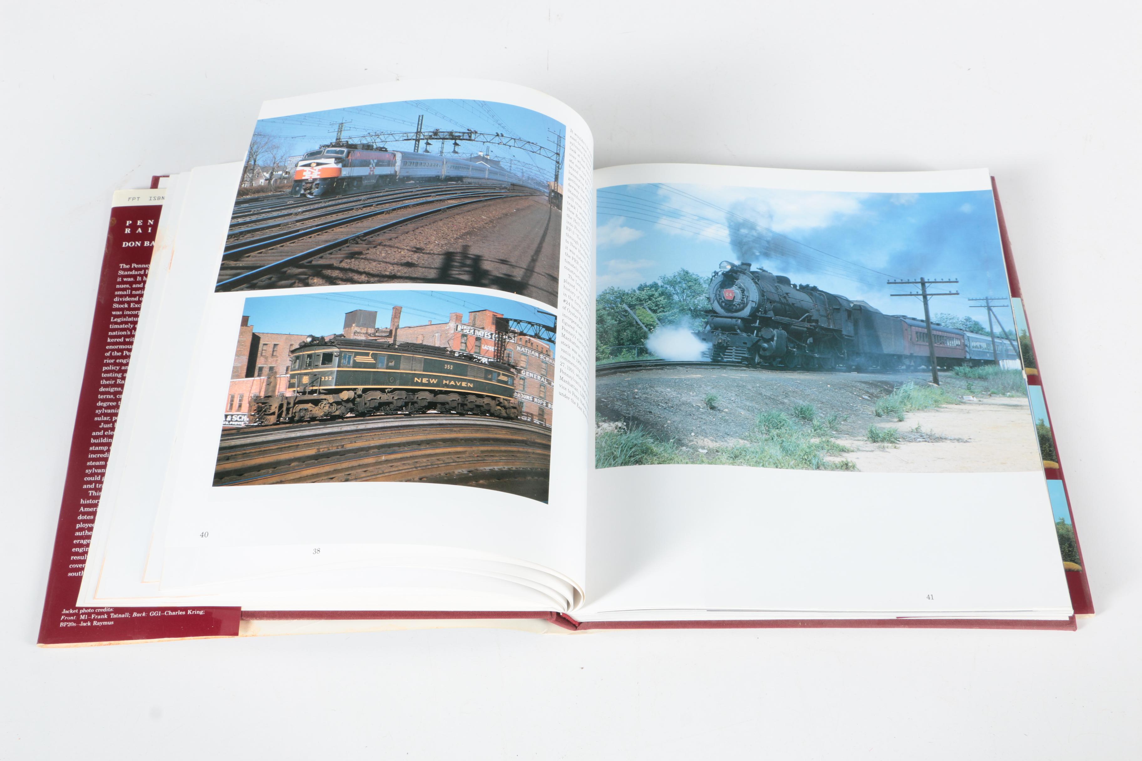 Collection of Historical Pennsylvania Railroad Books