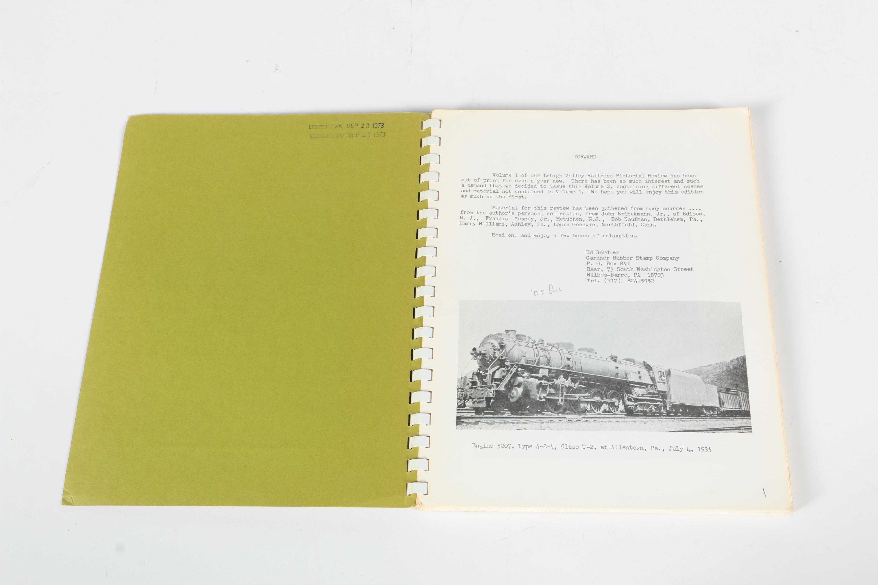 Collection of Historical Pennsylvania Railroad Books