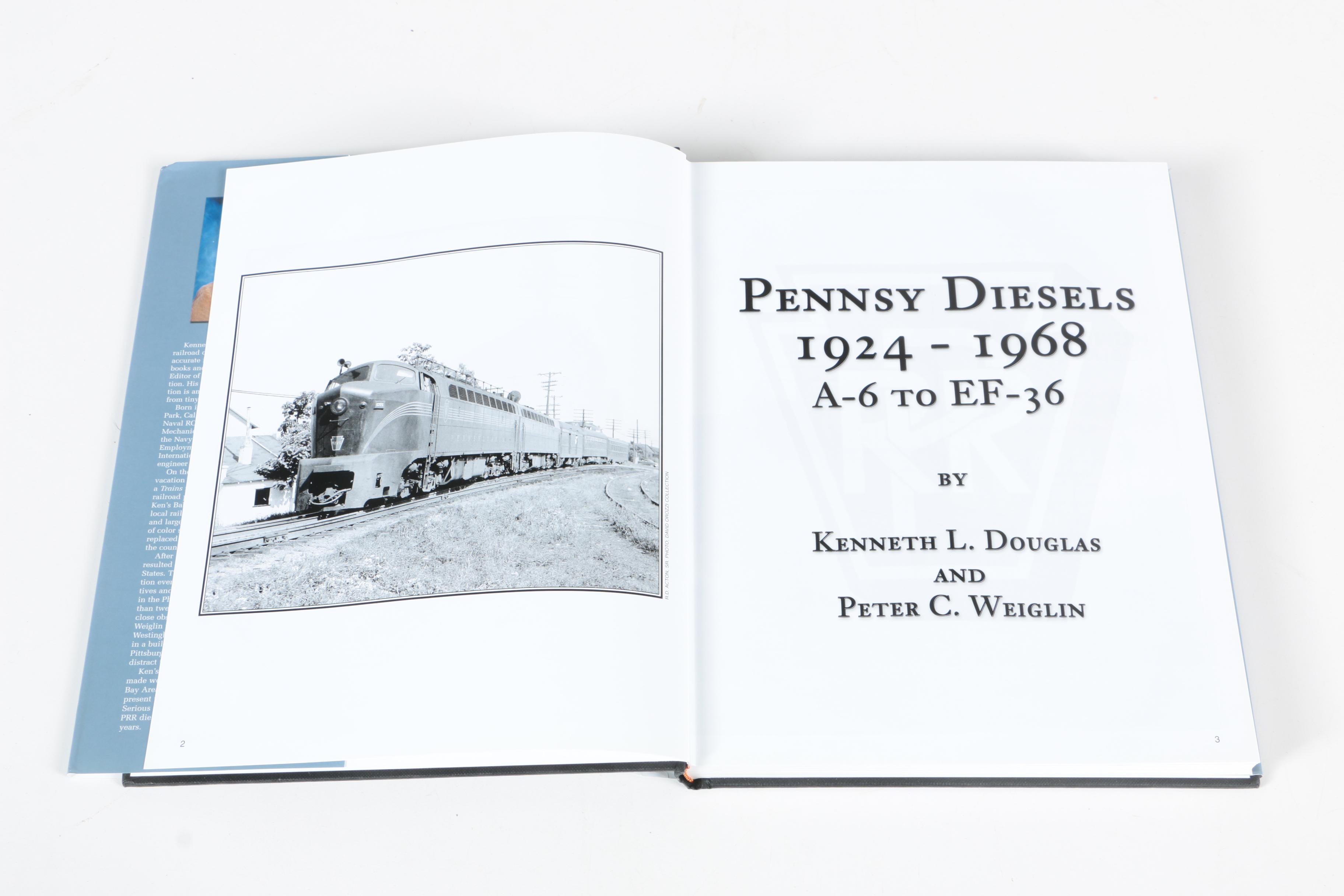 Collection of Historical Pennsylvania Railroad Books