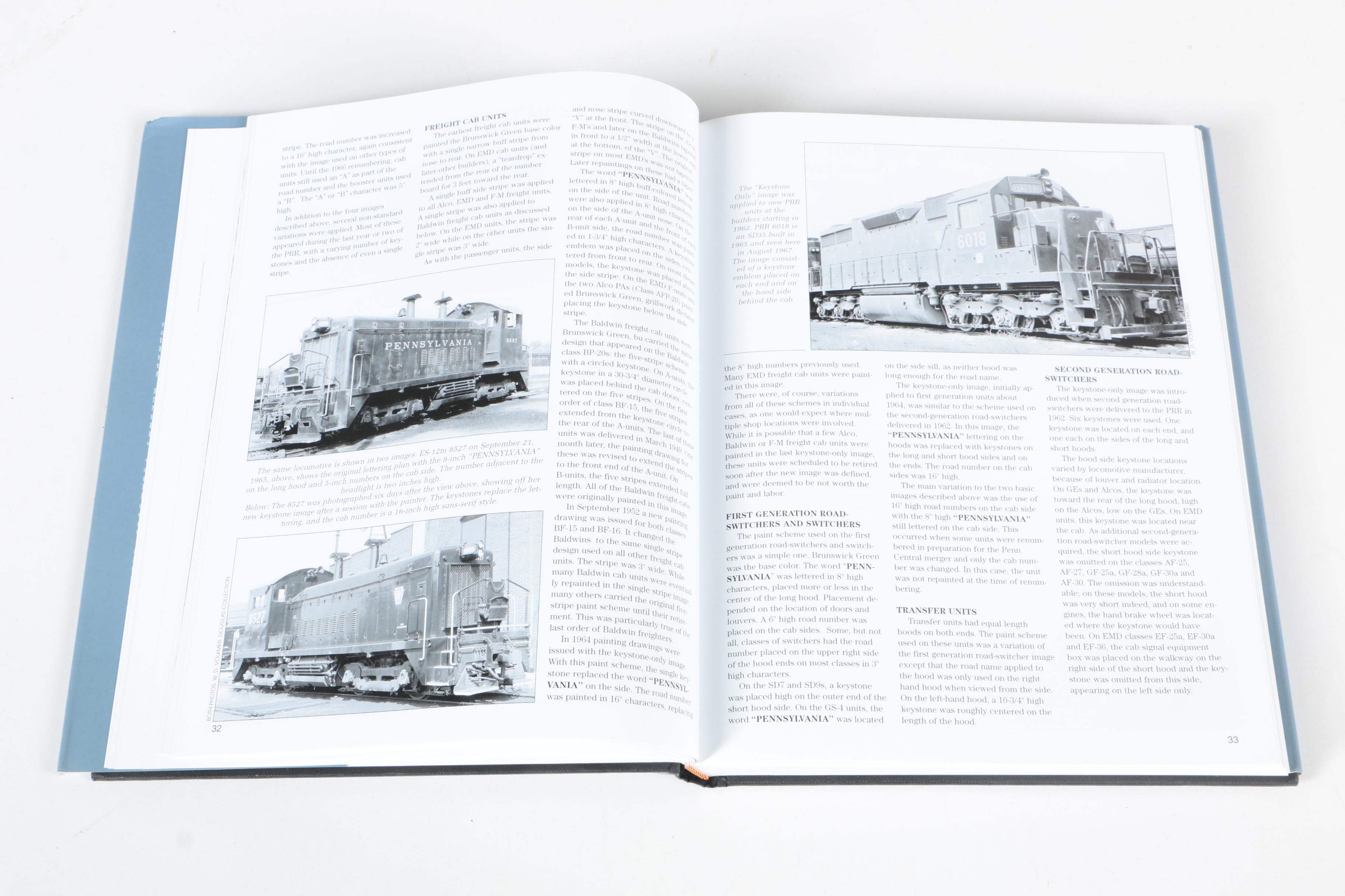 Collection of Historical Pennsylvania Railroad Books