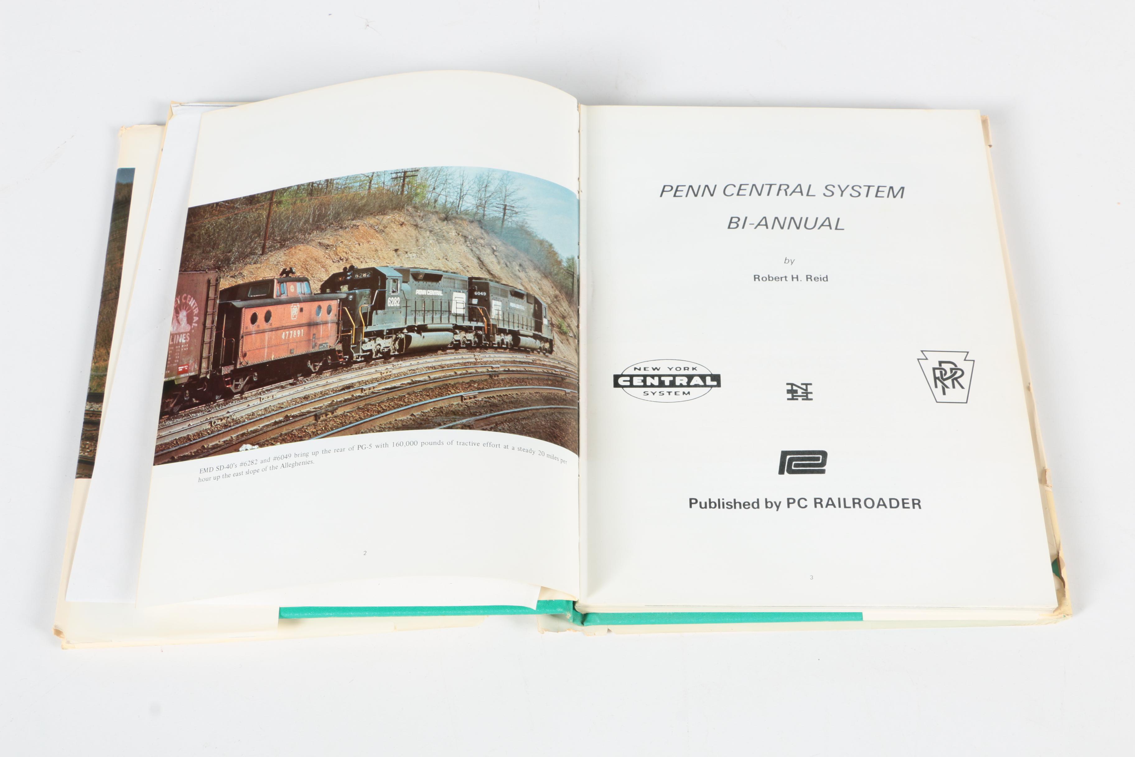 Collection of Historical Pennsylvania Railroad Books