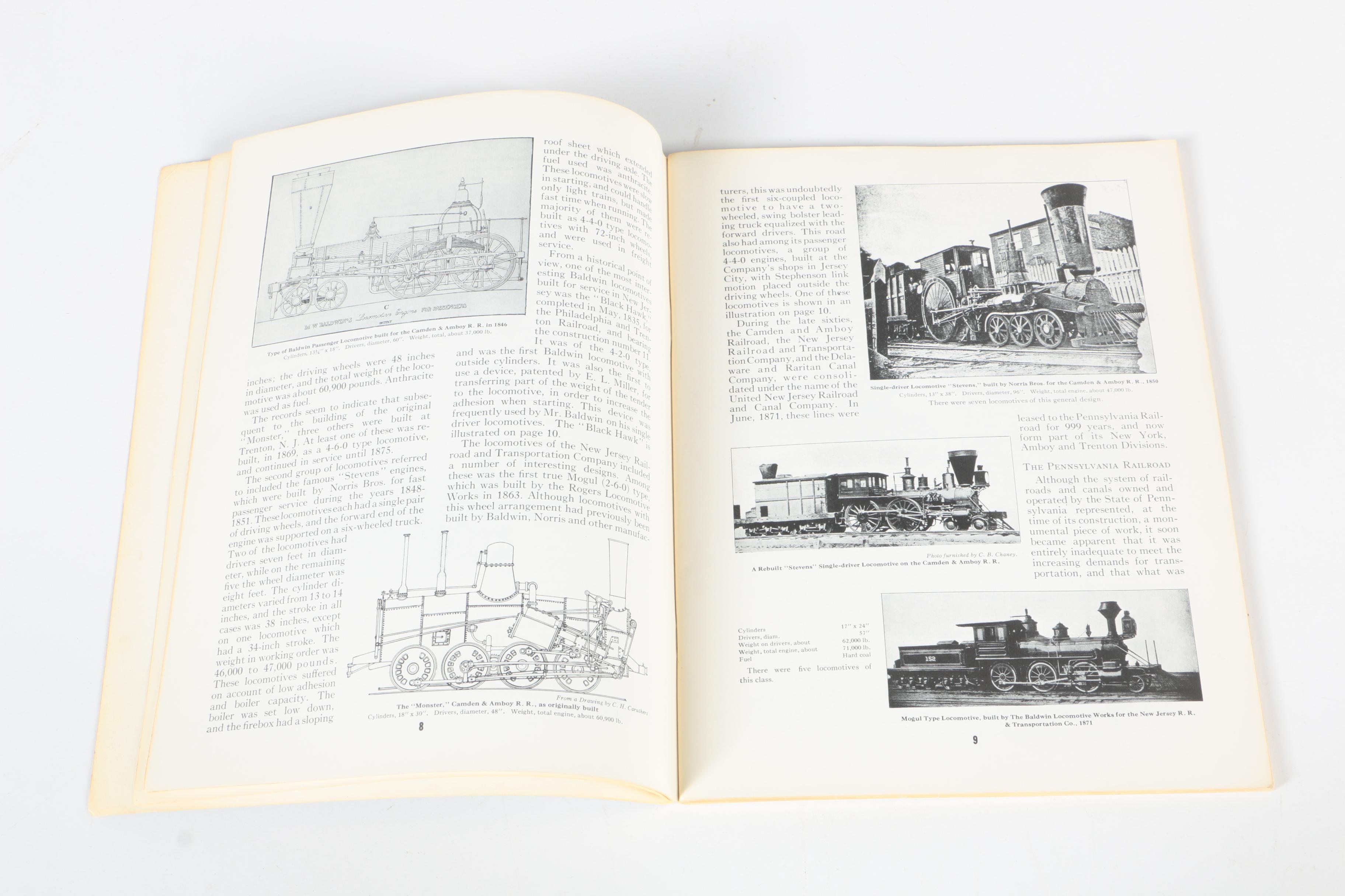 Collection of Historical Pennsylvania Railroad Books