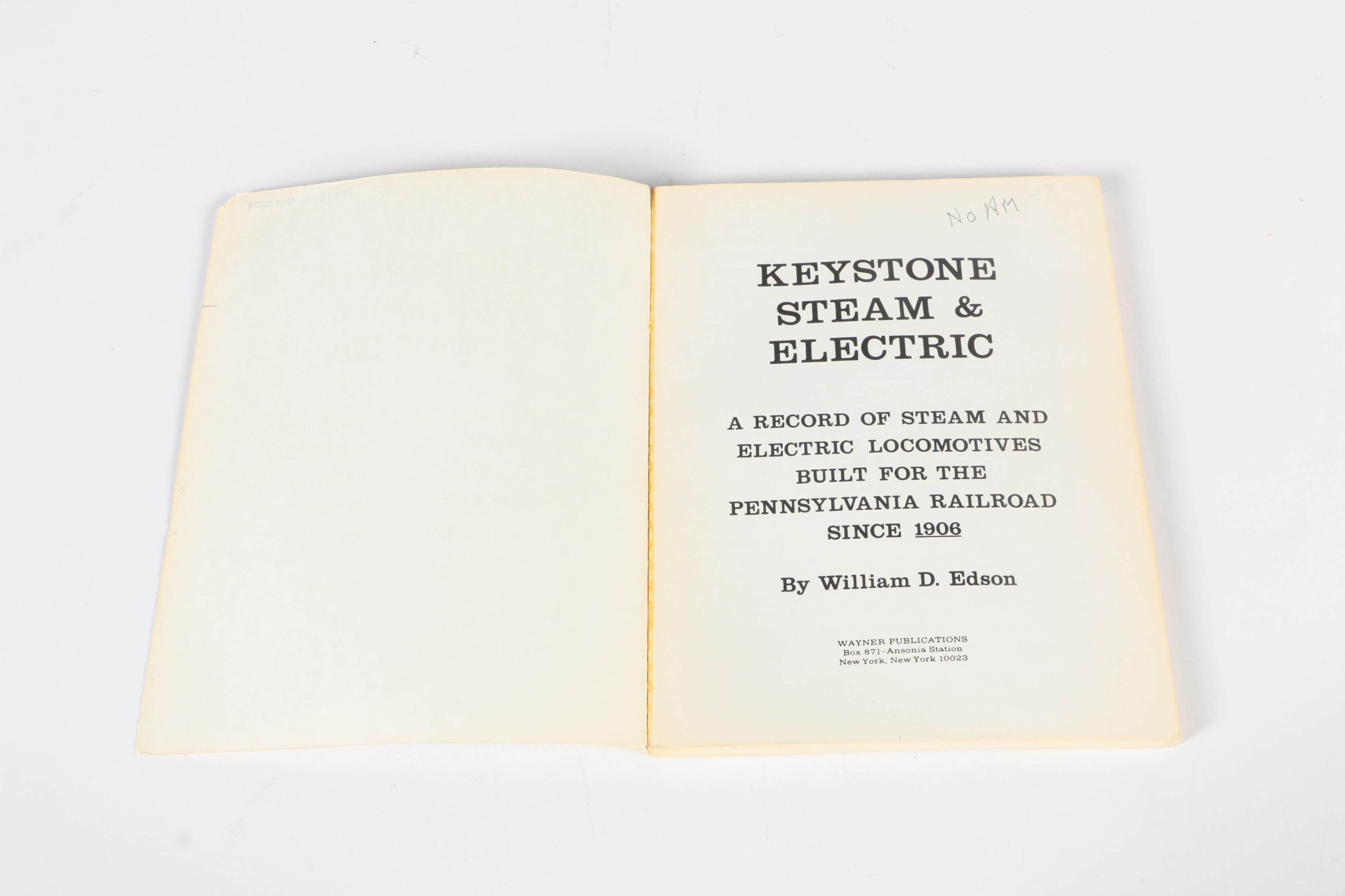 Collection of Historical Pennsylvania Railroad Books