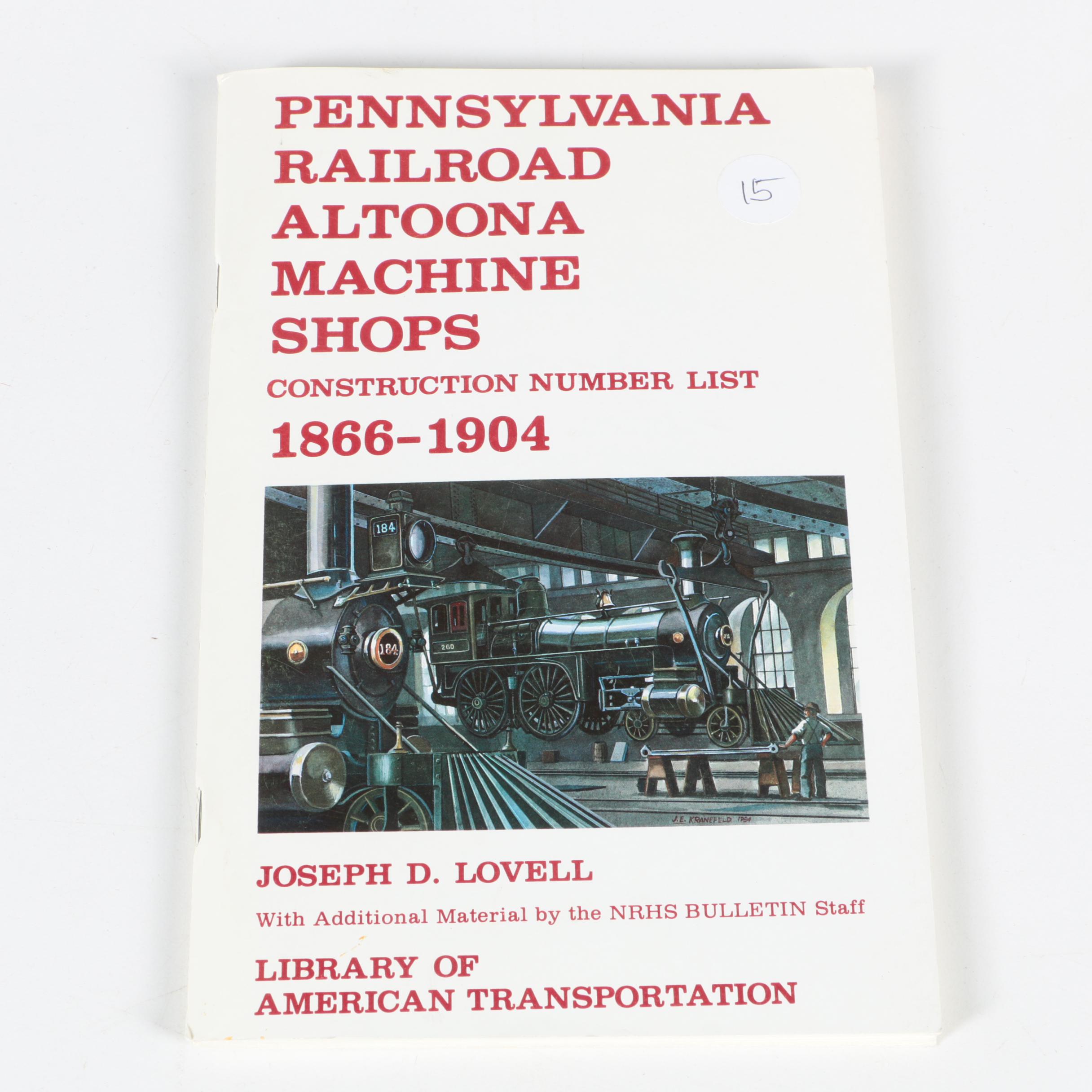 Collection of Historical Pennsylvania Railroad Books