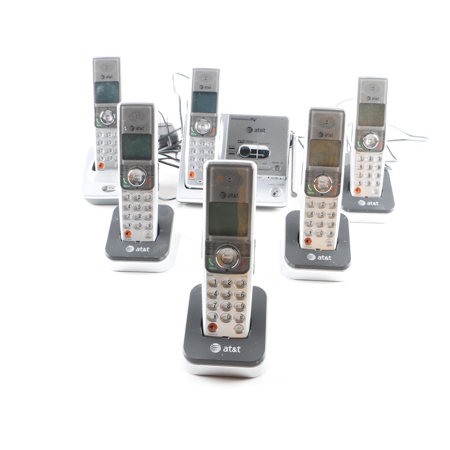 AT&T DECT 6.0 Cordless Phone System with Handsets