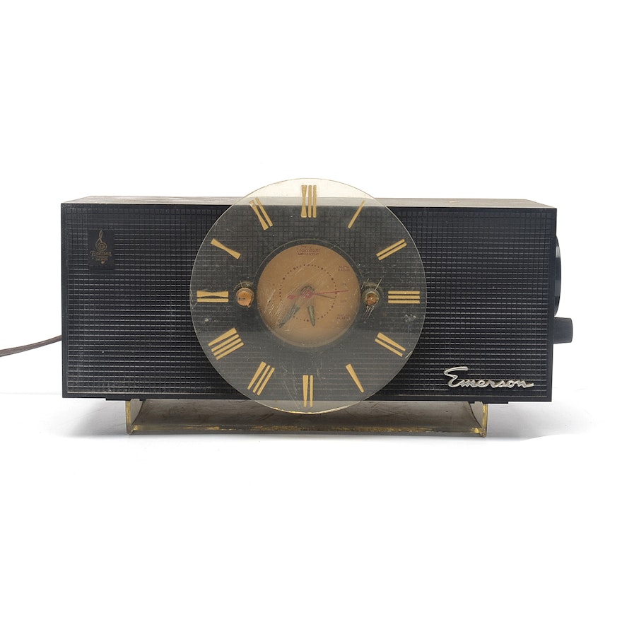 Emerson Radio with Clock