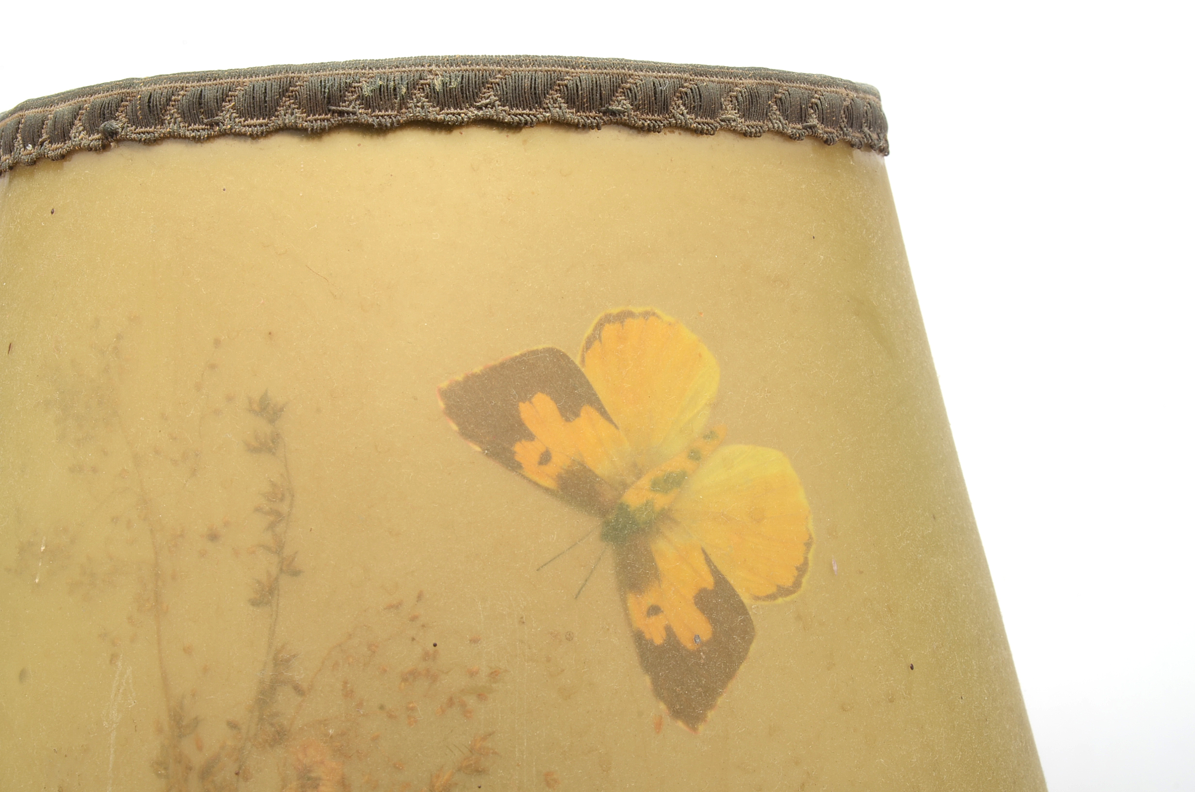 Vintage Van Briggle Lamp with Shade