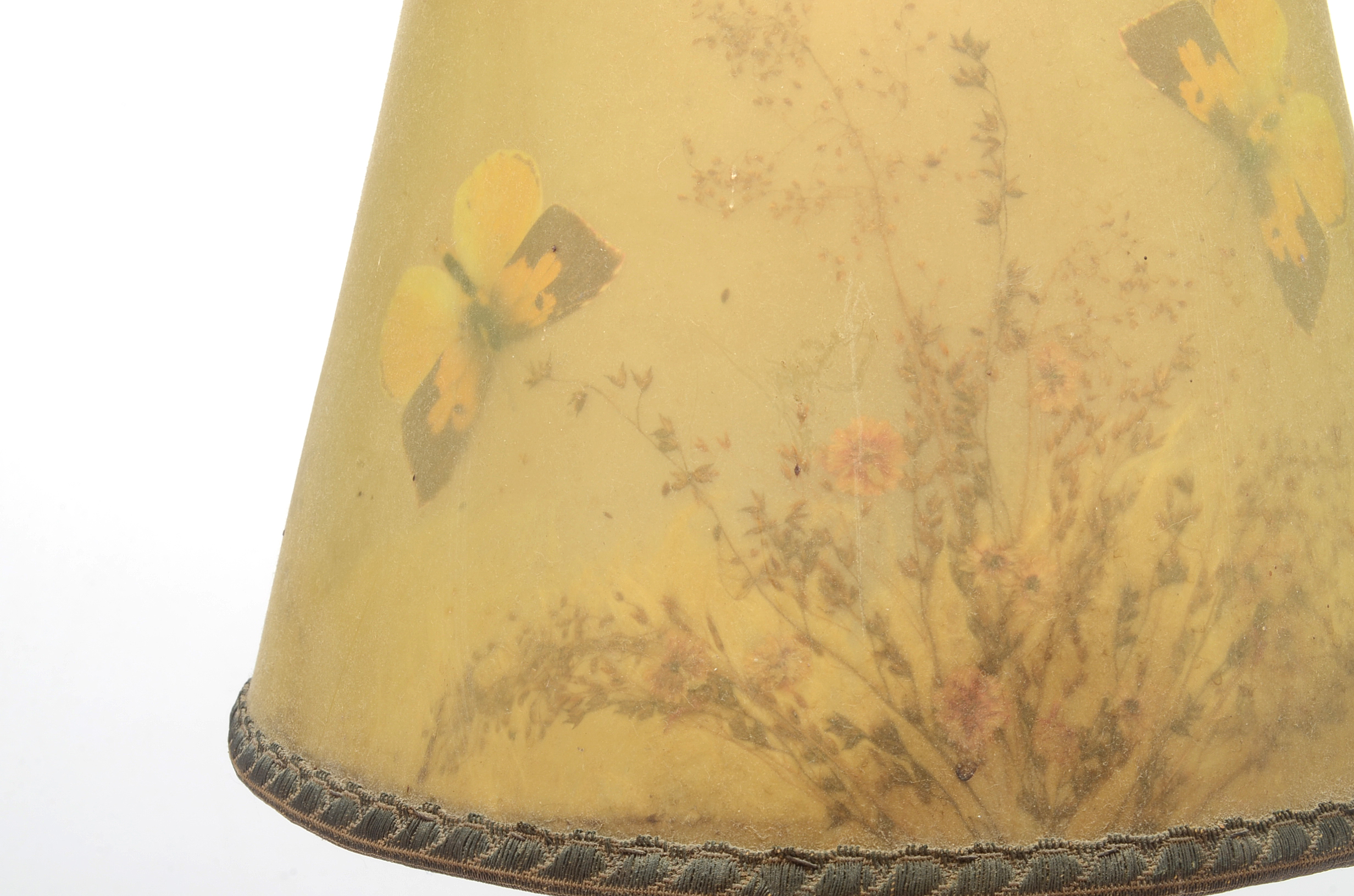 Vintage Van Briggle Lamp with Shade