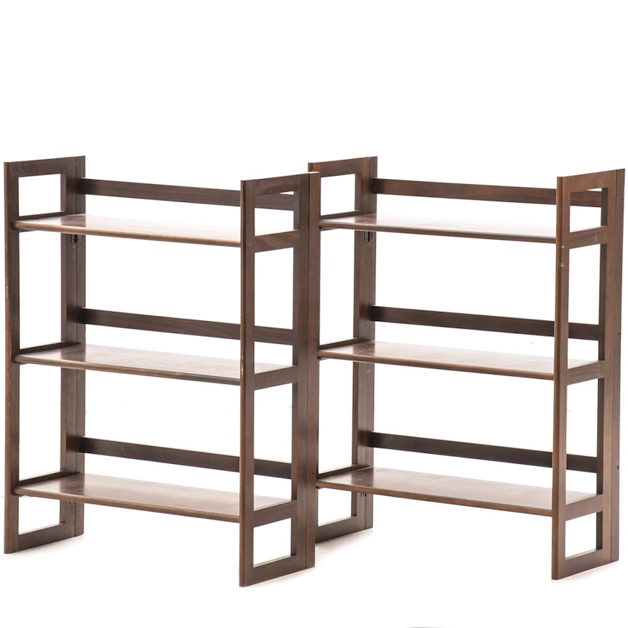 Contemporary Collapsible Book Shelves