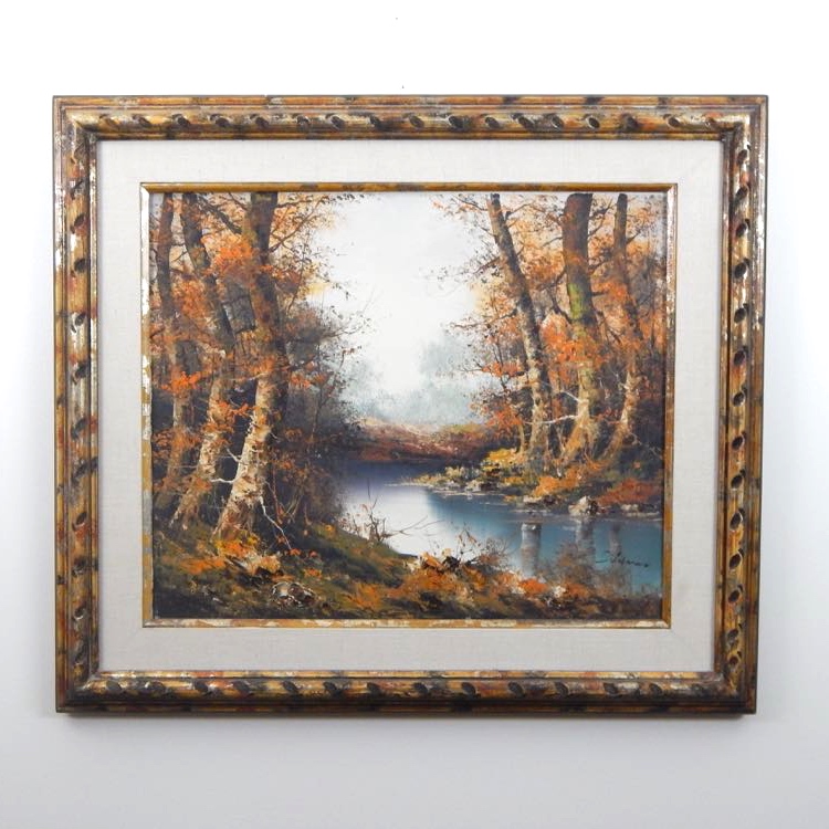 J. Silvana Original Oil Landscape