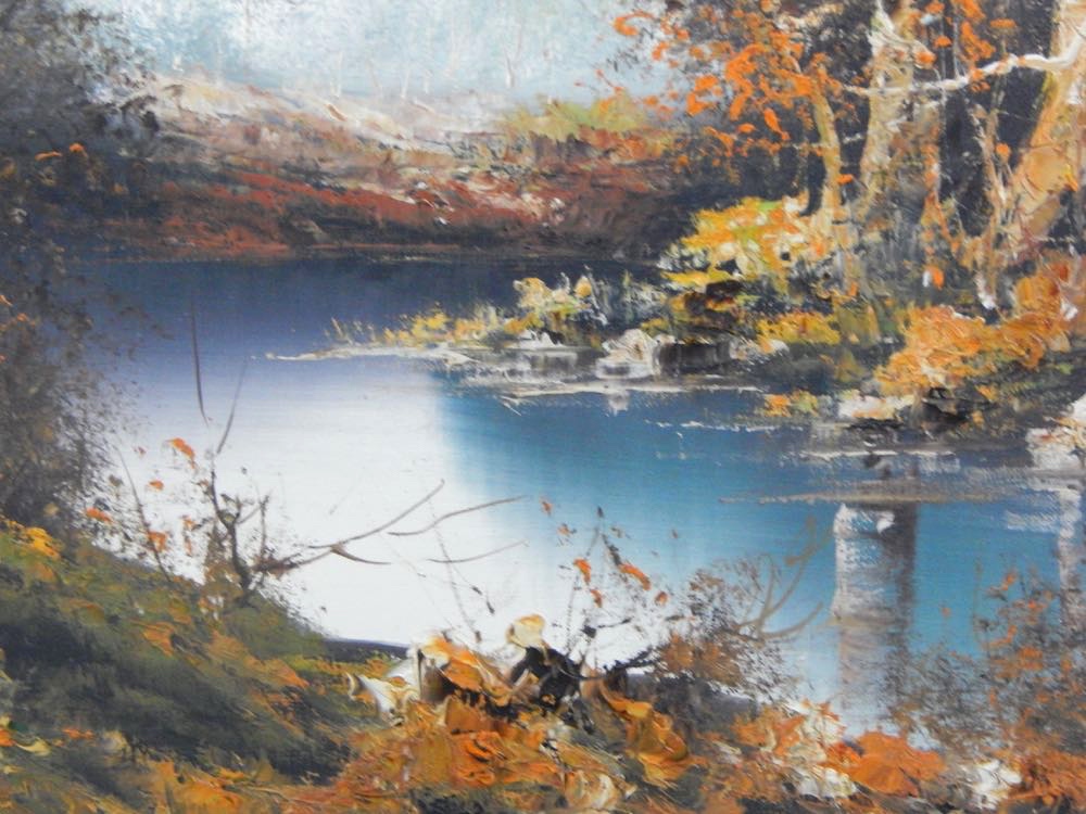 J. Silvana Original Oil Landscape