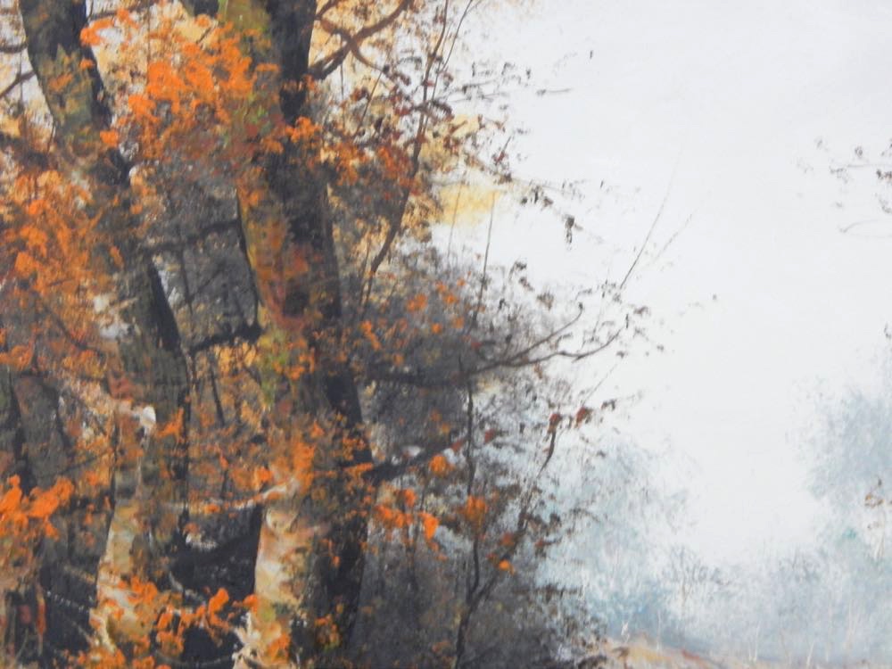 J. Silvana Original Oil Landscape