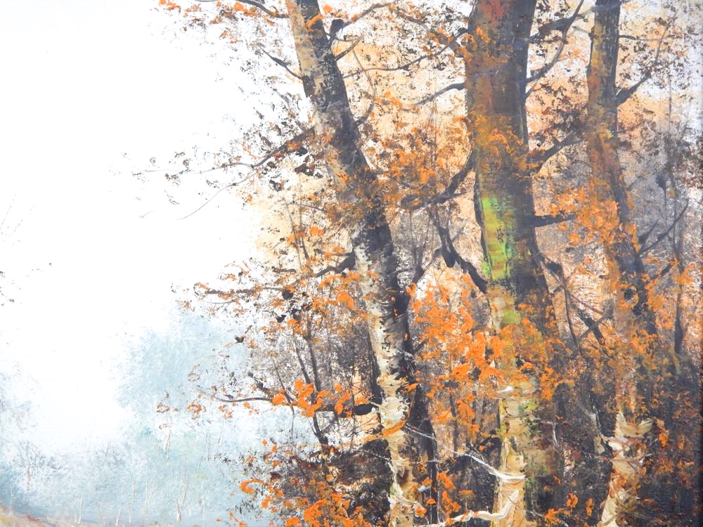 J. Silvana Original Oil Landscape