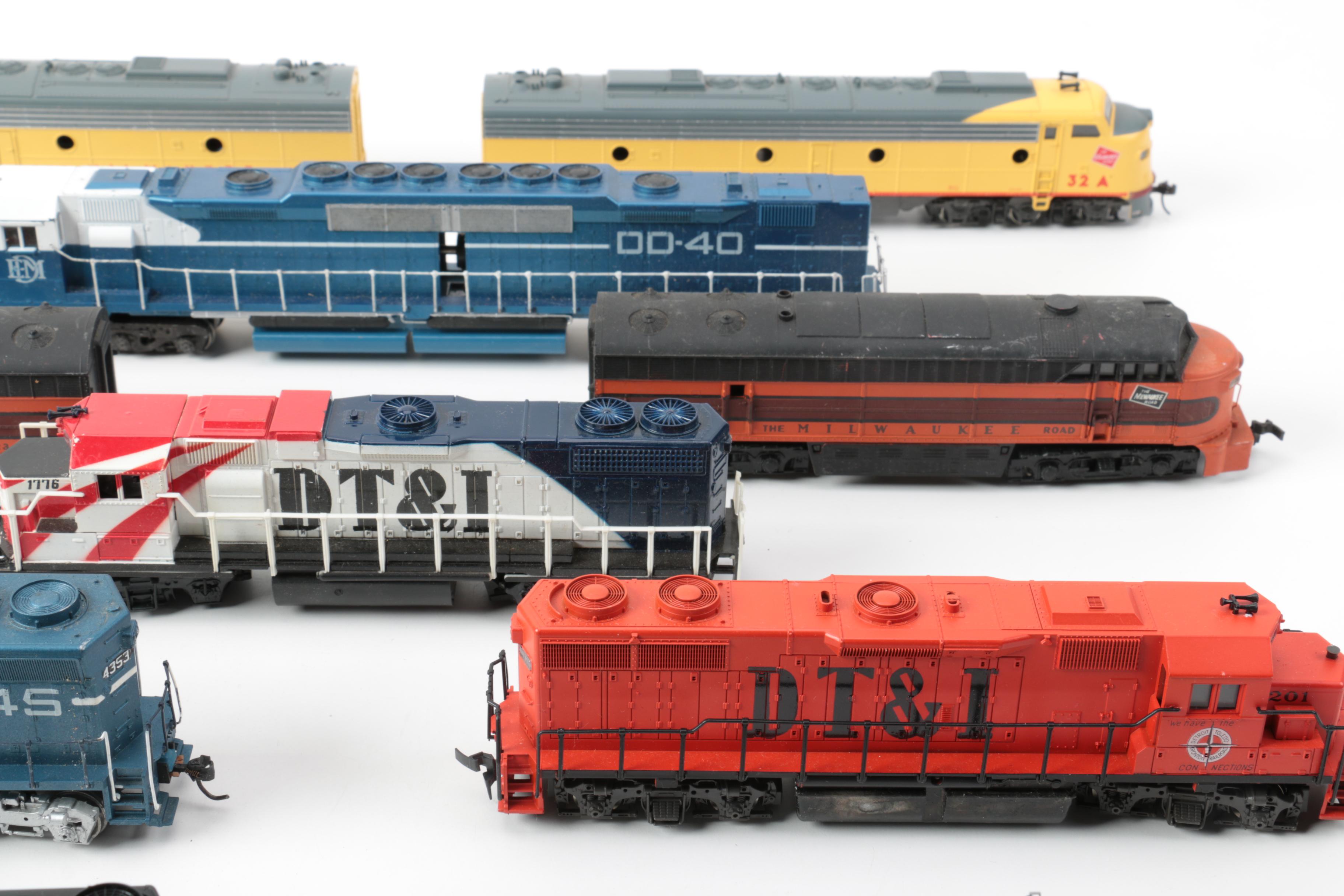 HO Scale Diesel Engines Including Bachmann "Spectrum"