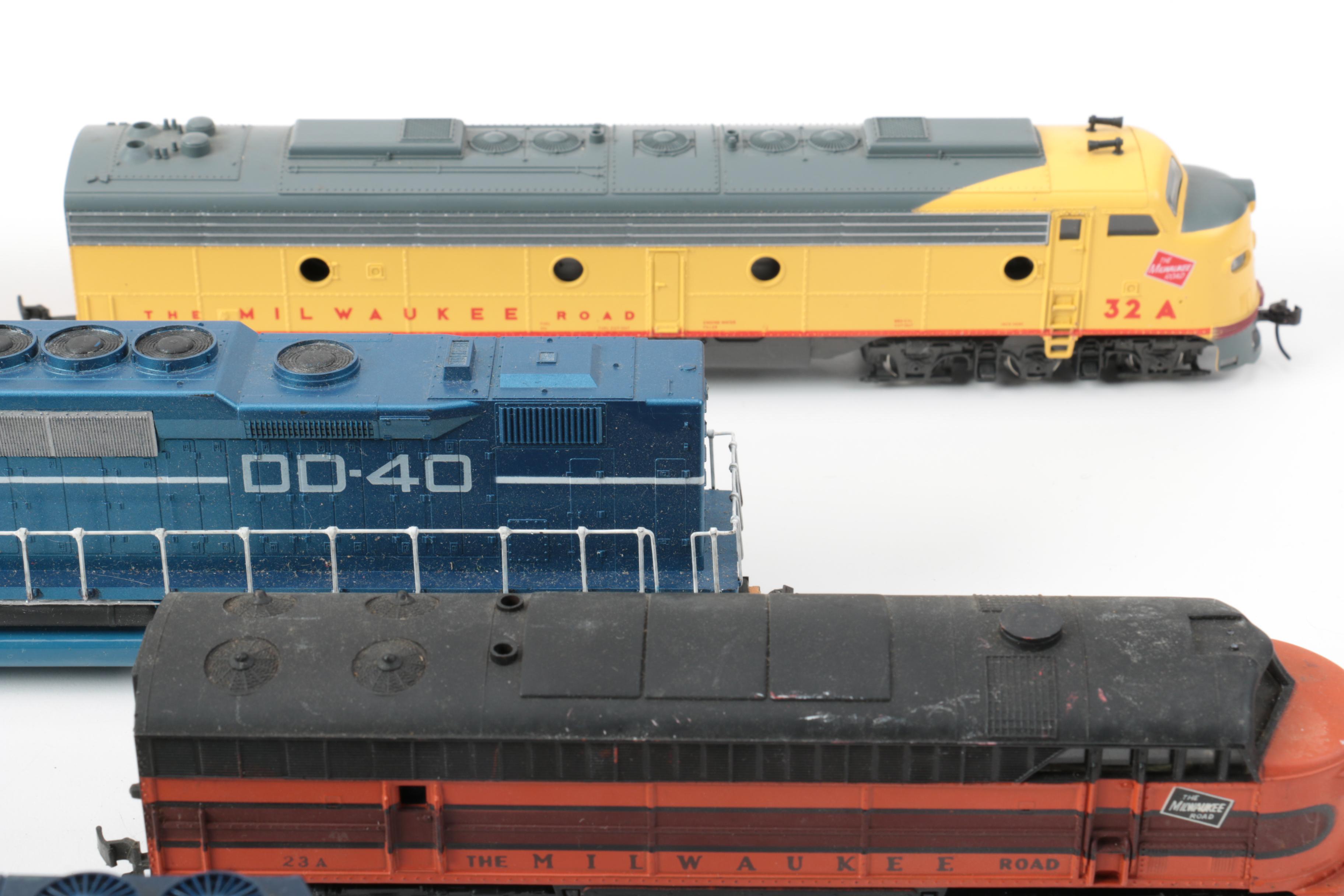 HO Scale Diesel Engines Including Bachmann "Spectrum"