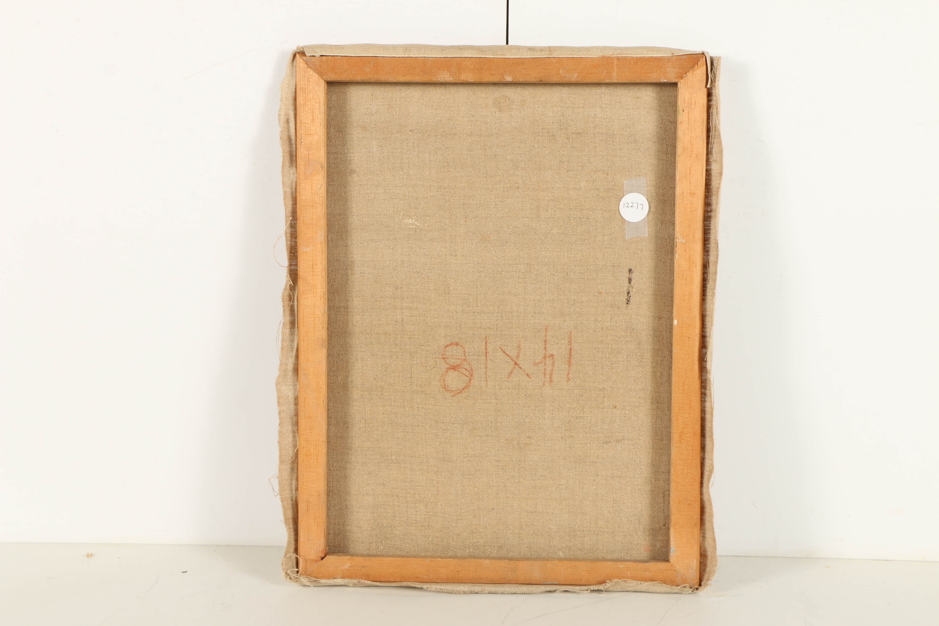 Edgar Yaeger Oil Painting on Canvas of a Nude Figure