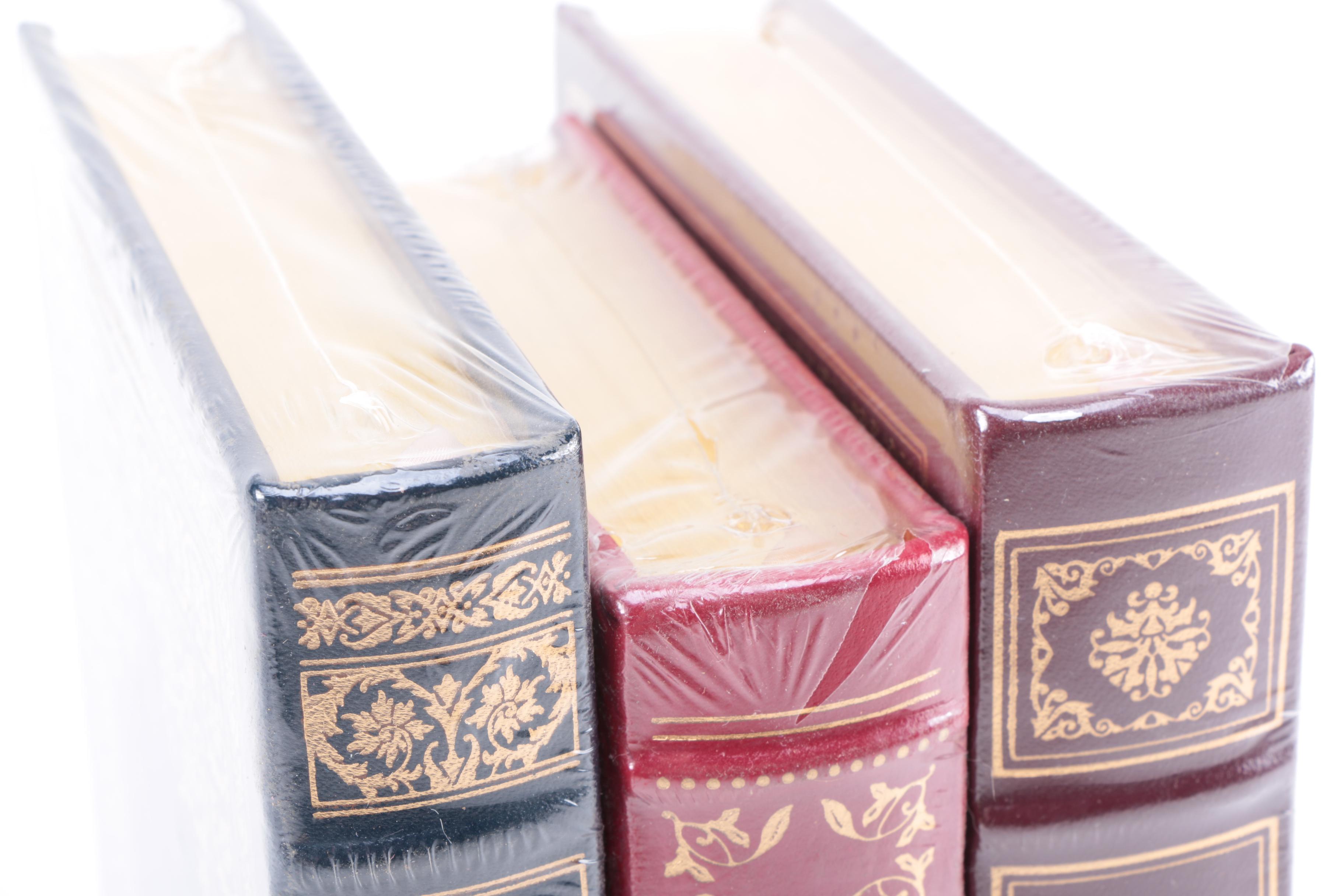Classic Easton Press Leather Bound Books, Including "Pride and Prejudice"