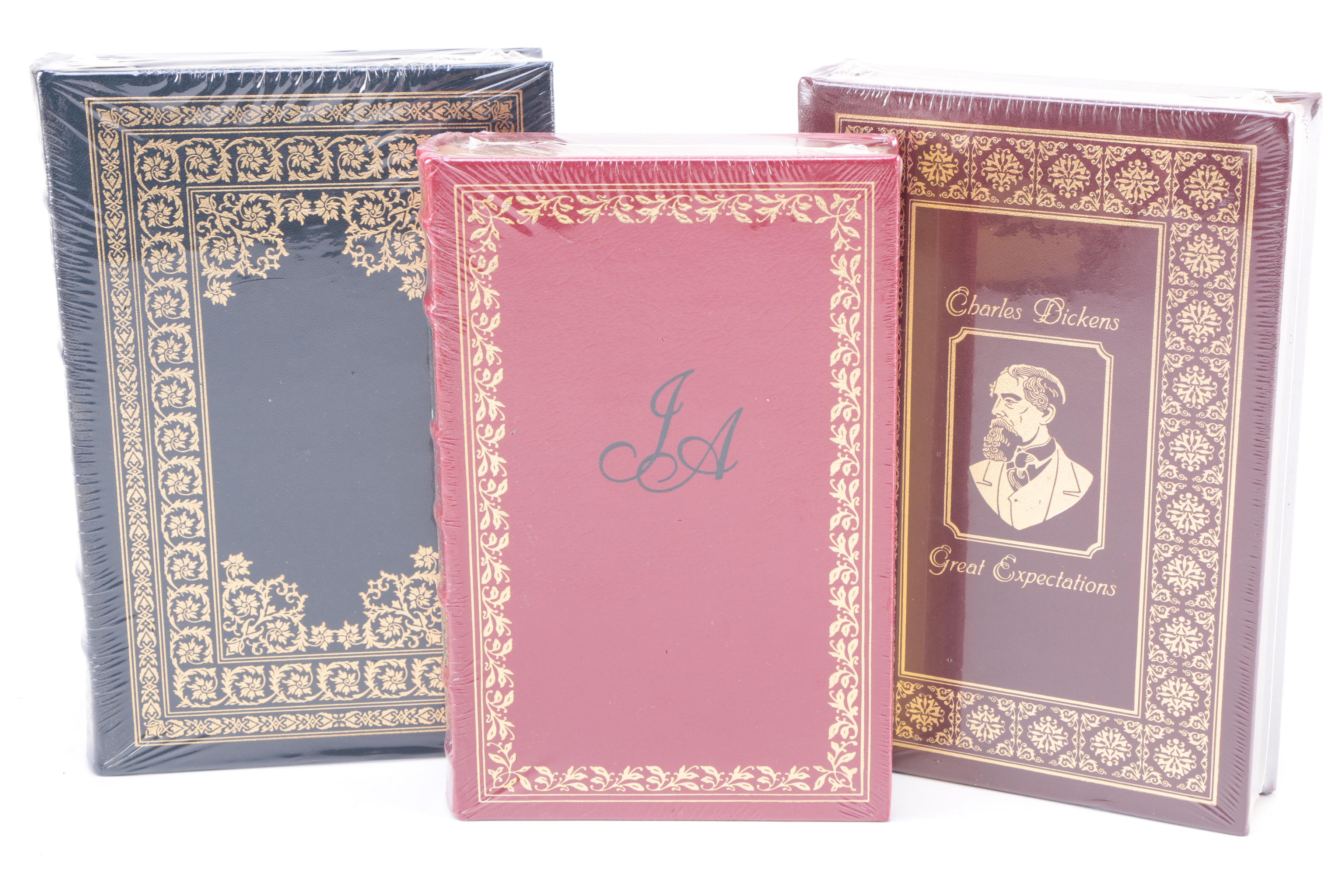 Classic Easton Press Leather Bound Books, Including "Pride and Prejudice"