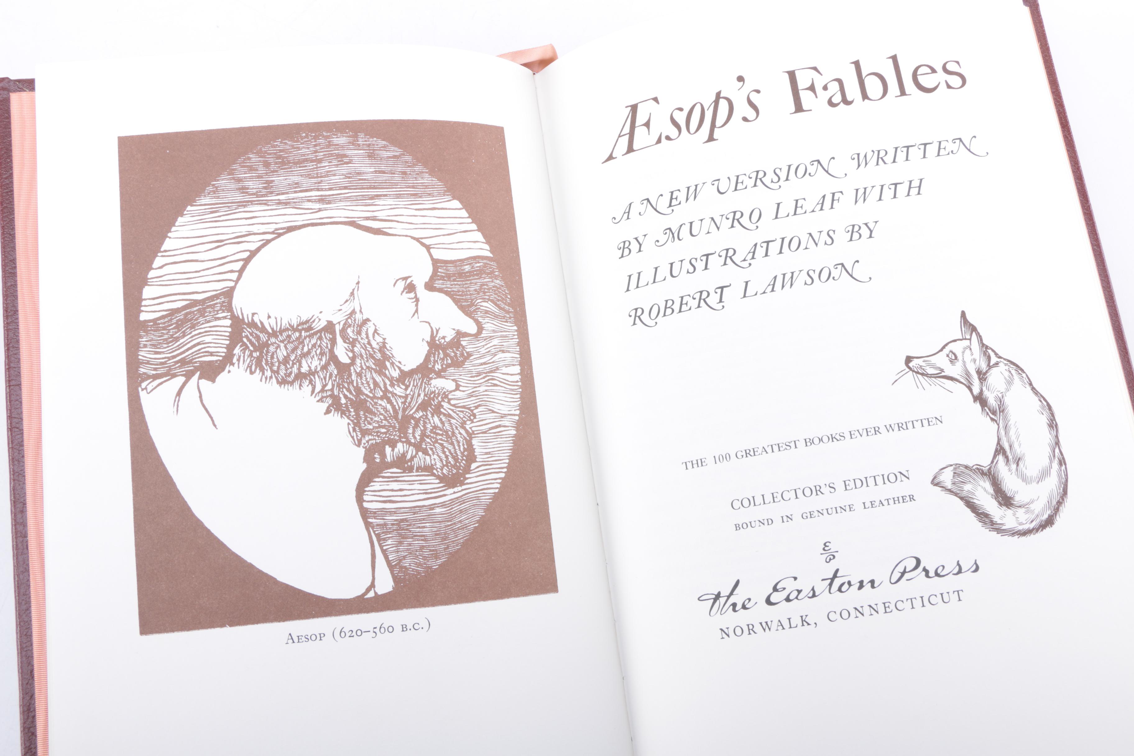 Classic Easton Press Leather Bound Books, Including "Pride and Prejudice"