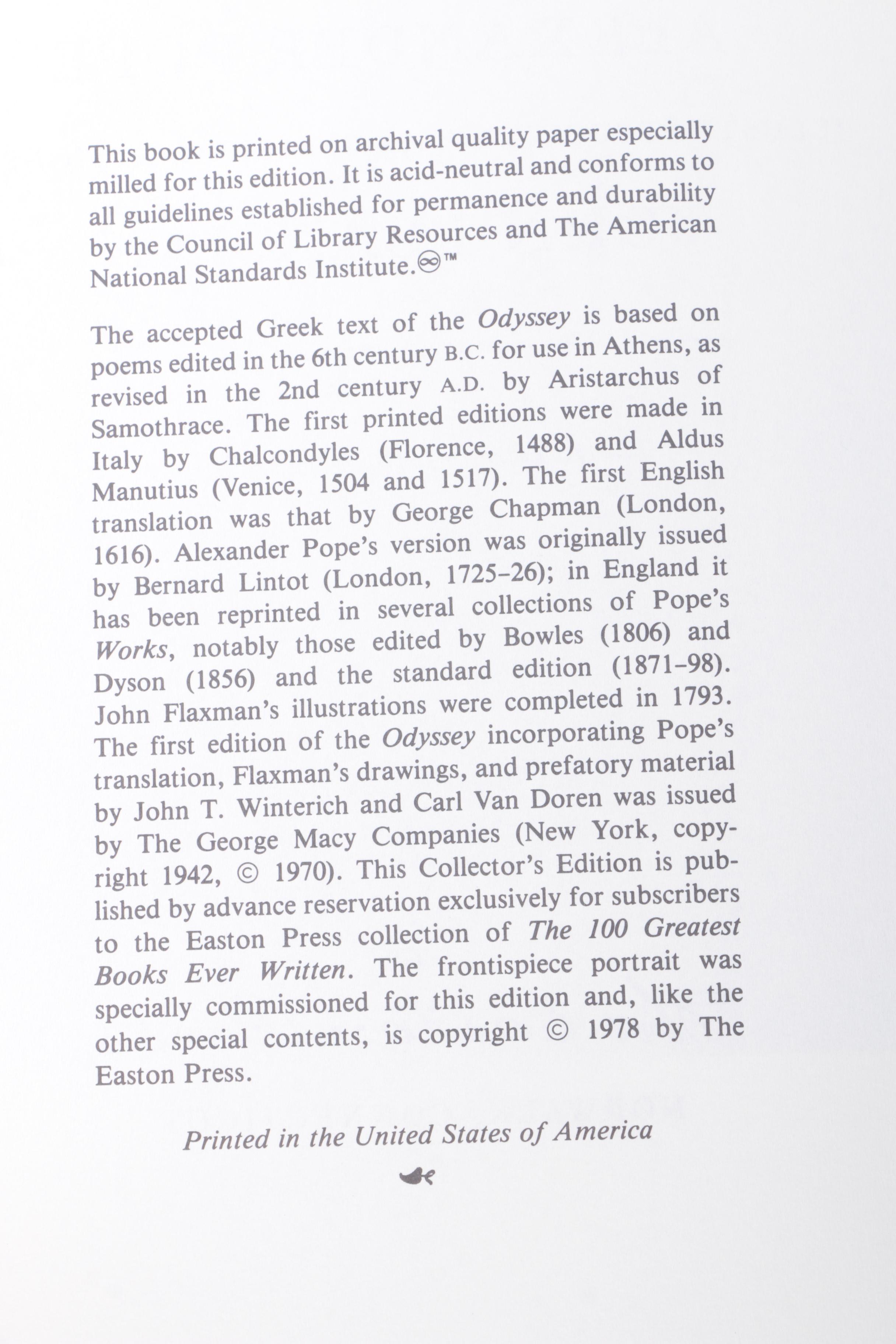 Classic Easton Press Leather Bound Books, Including "Pride and Prejudice"