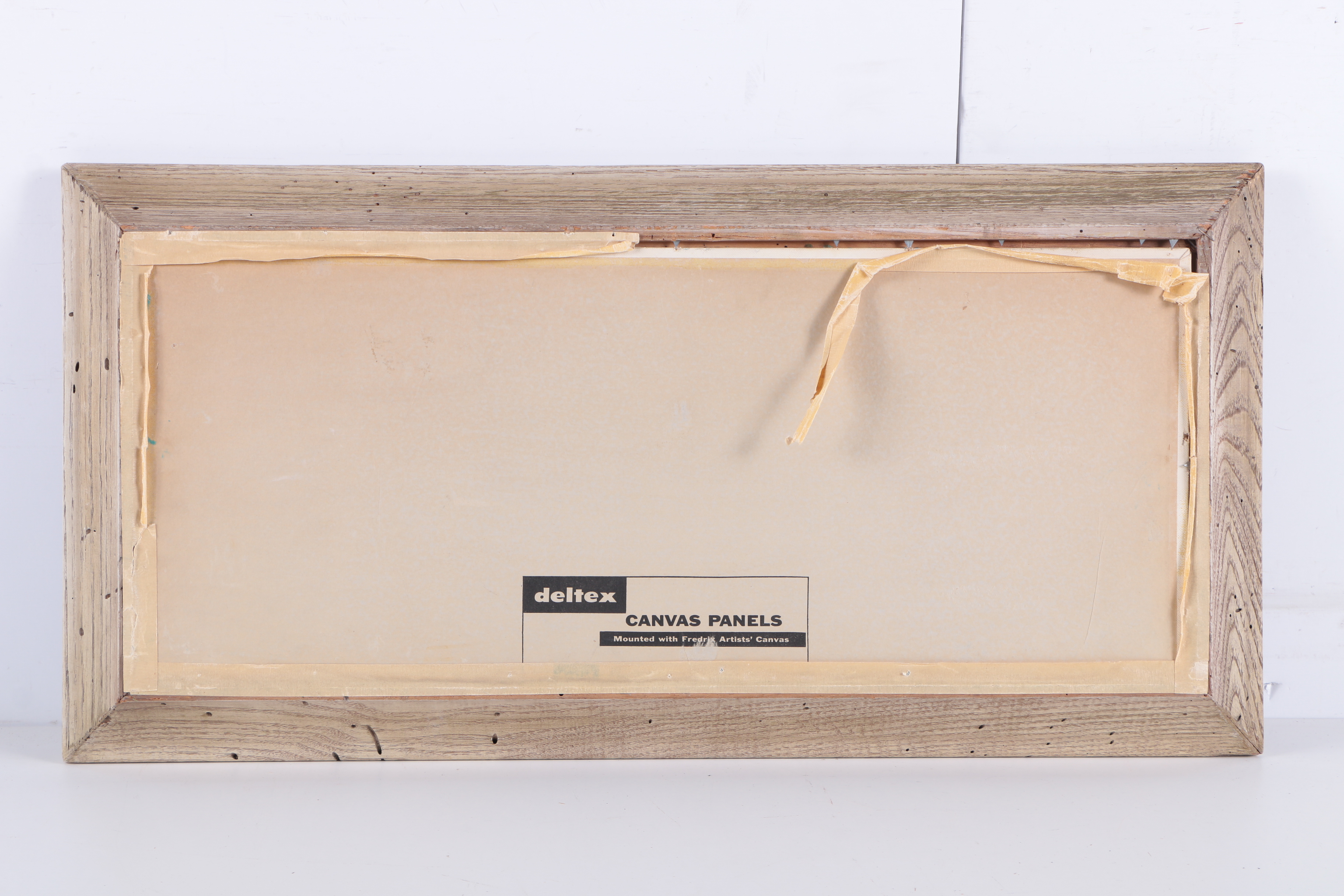 Two Deloo Oil Paintings on Canvas Board of Swamp Scenes