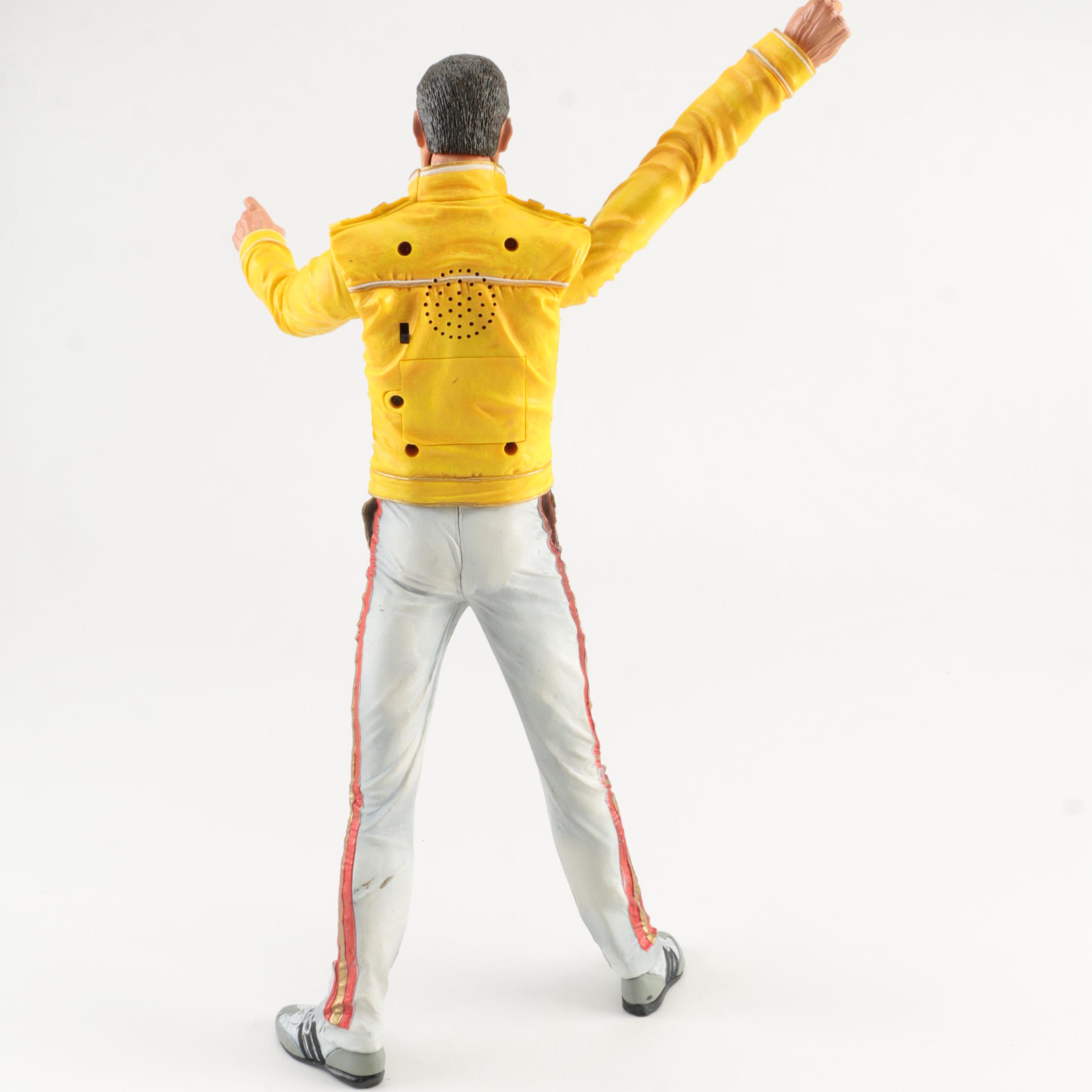 Plastic Dolls of Muhammad Ali, Freddie Mercury, and John Lennon