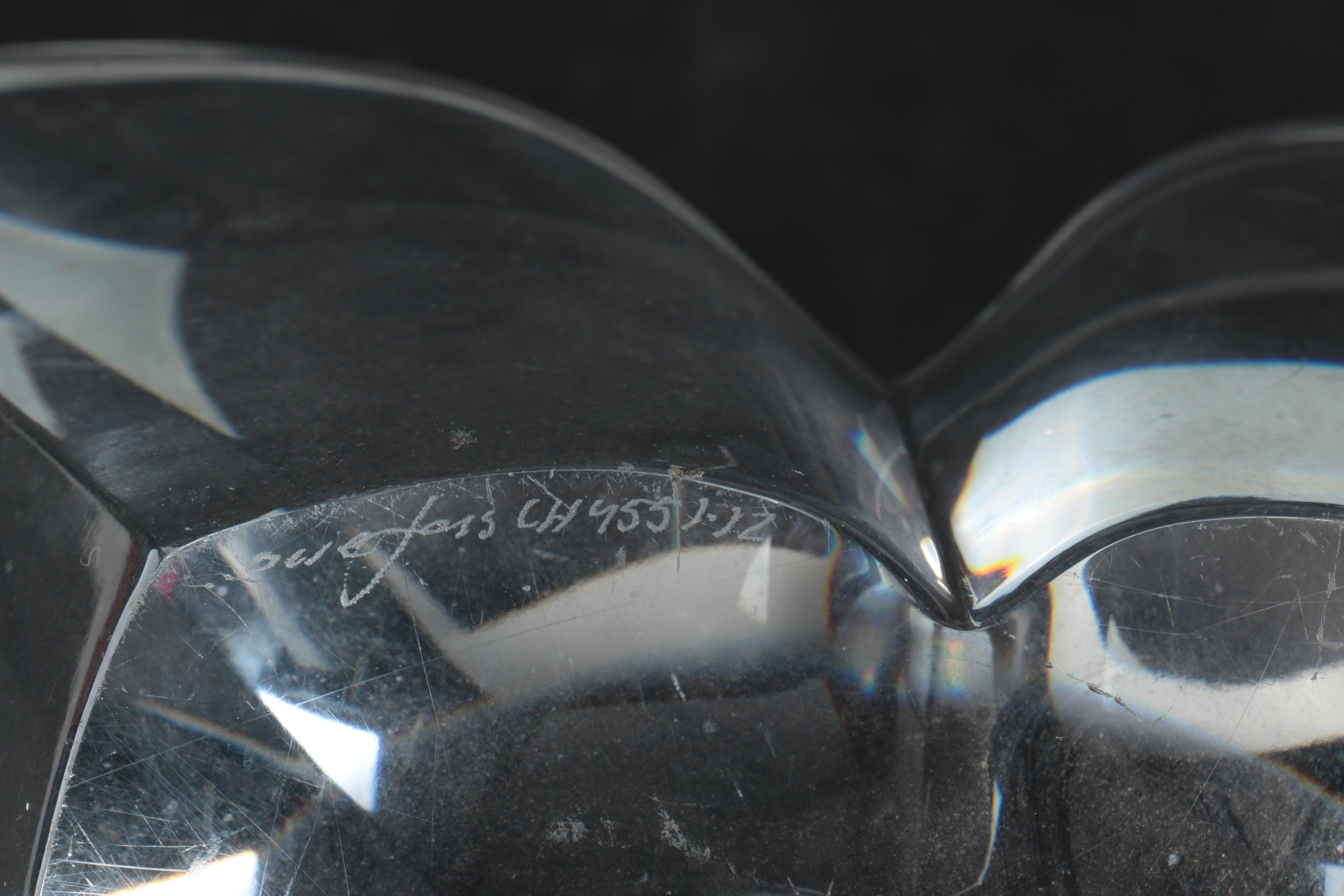 Orrefors Crystal "Lotus" Bowl