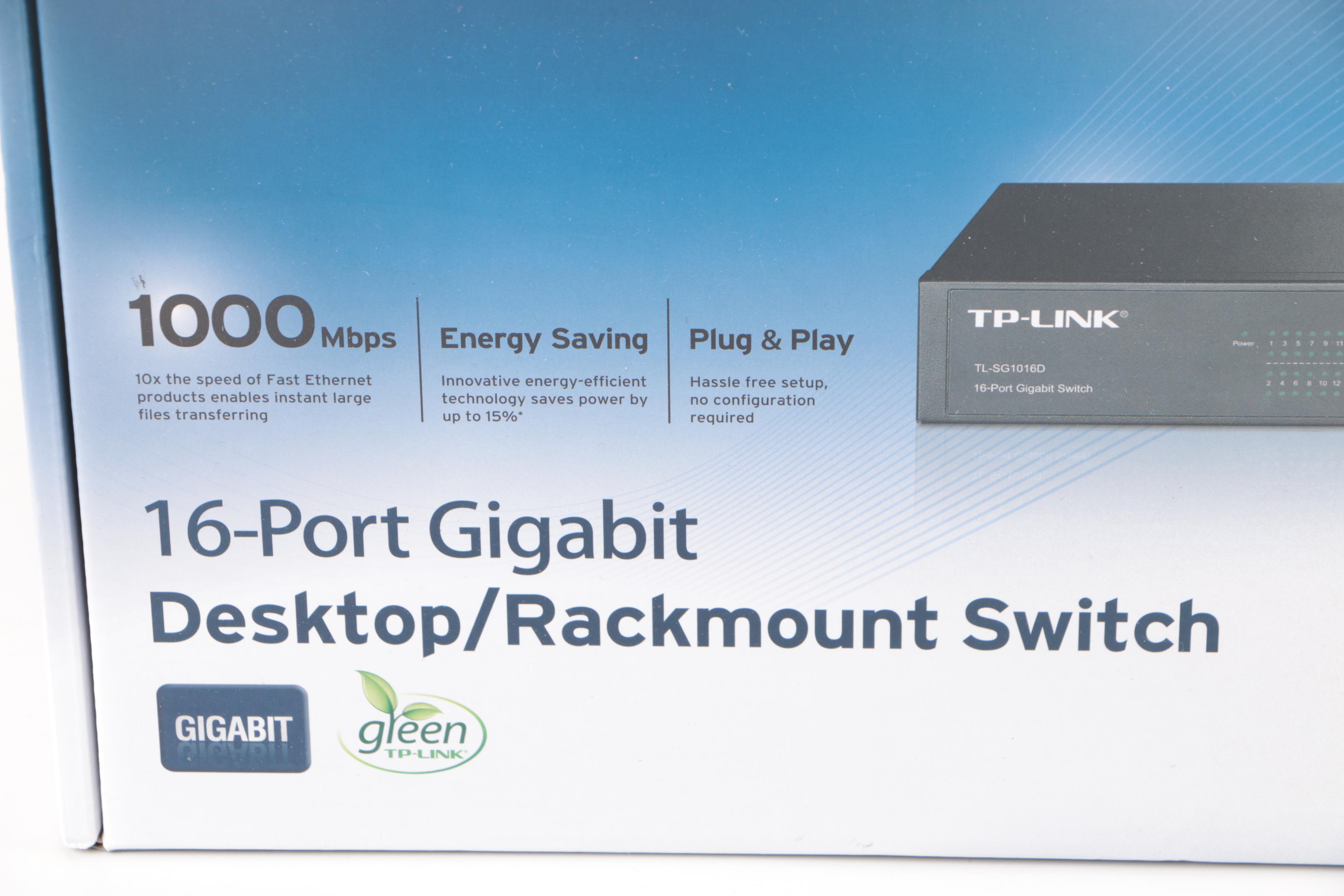 TP-Link 16-Port Gigabit Desktop/Rackmount Switch