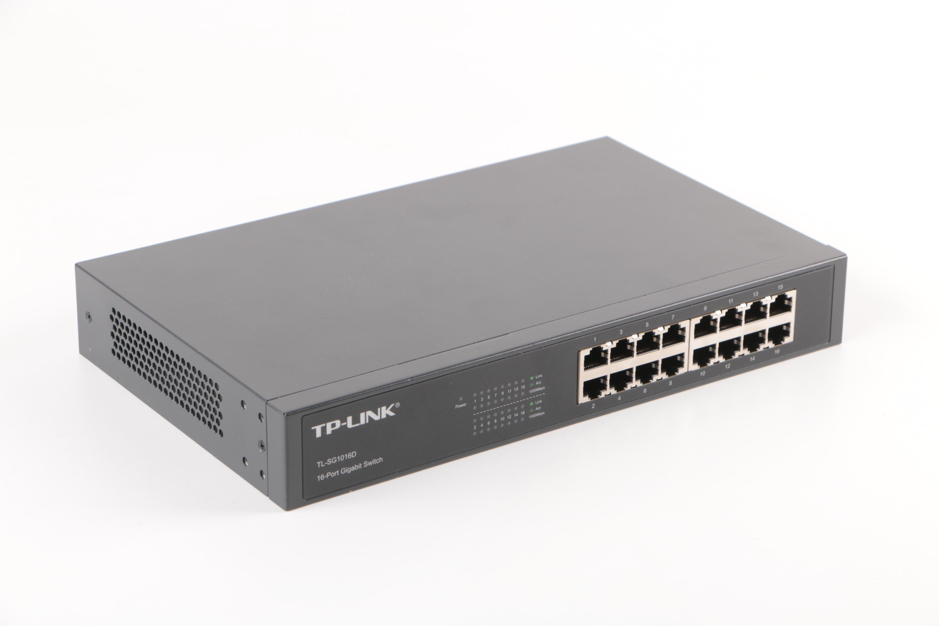 TP-Link 16-Port Gigabit Desktop/Rackmount Switch
