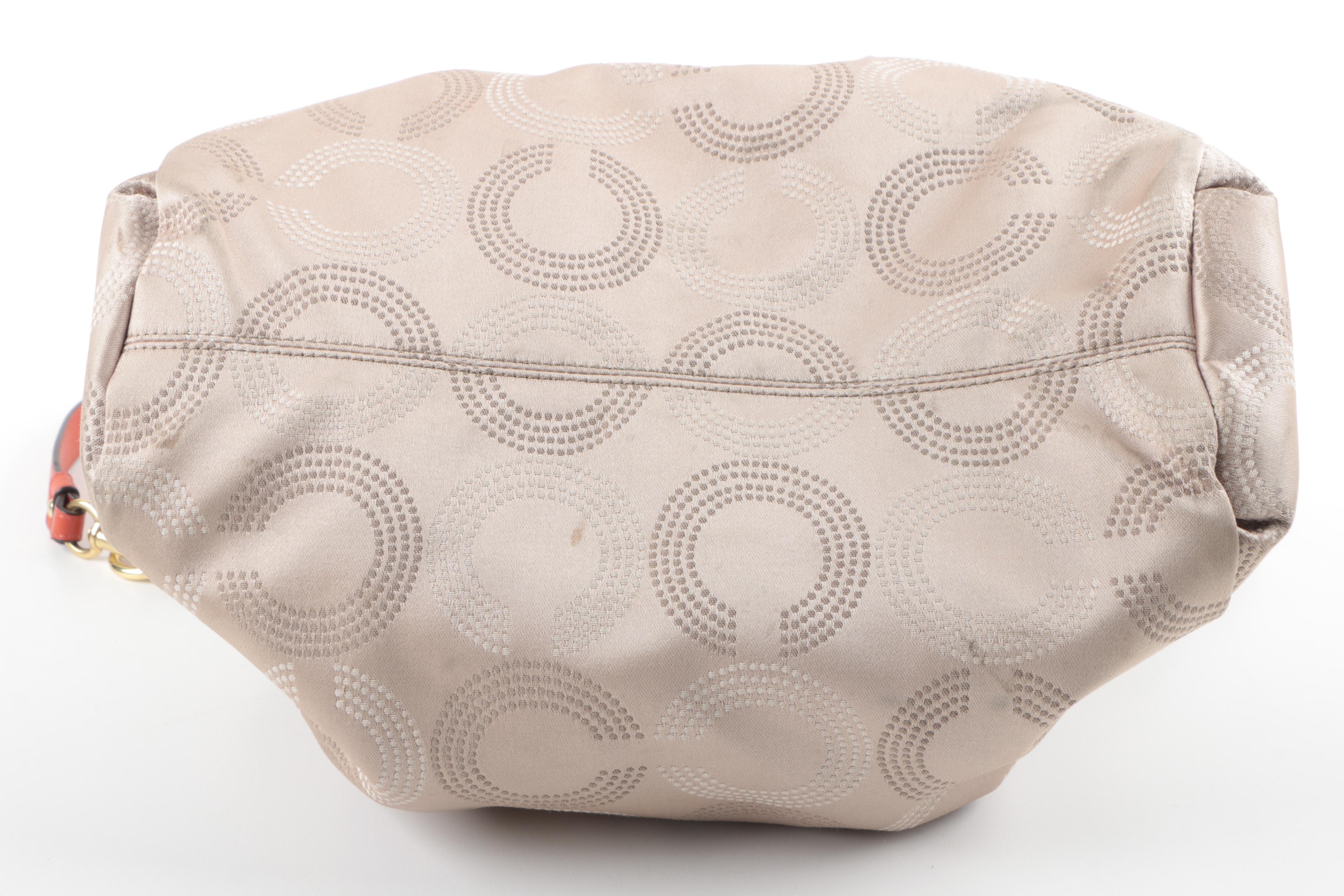 Coach Ashley Dotted Op Art Carryall