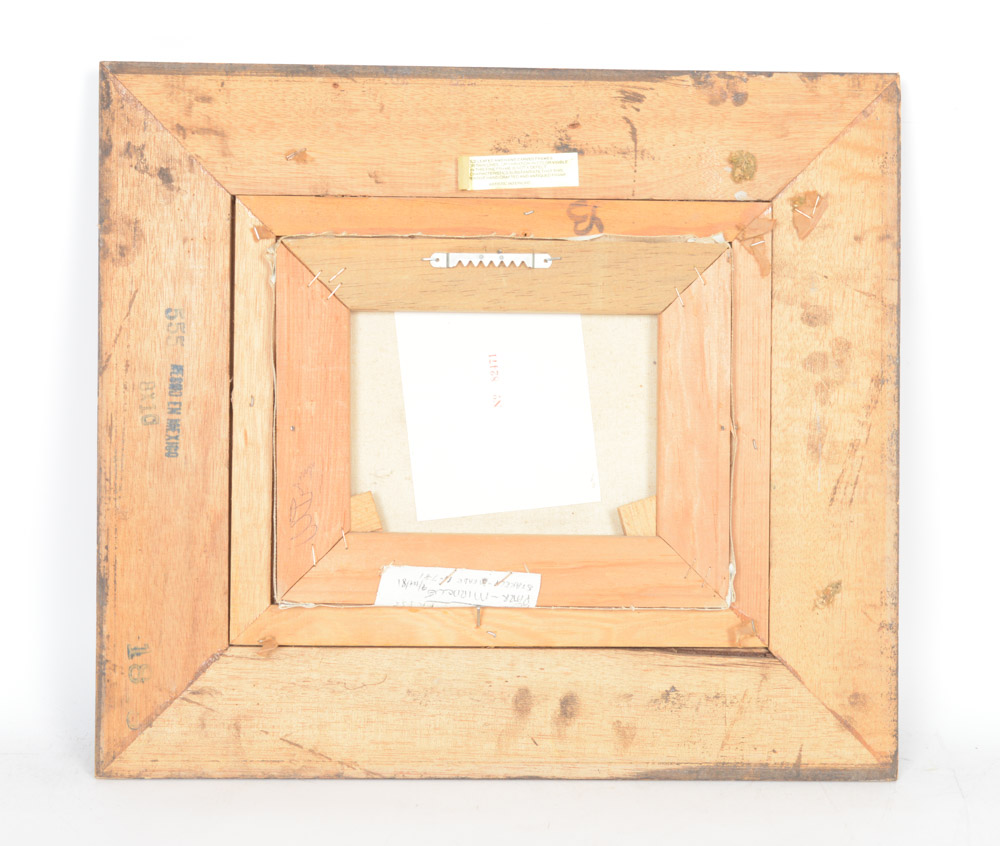 Monttellier Oil on Canvas Painting