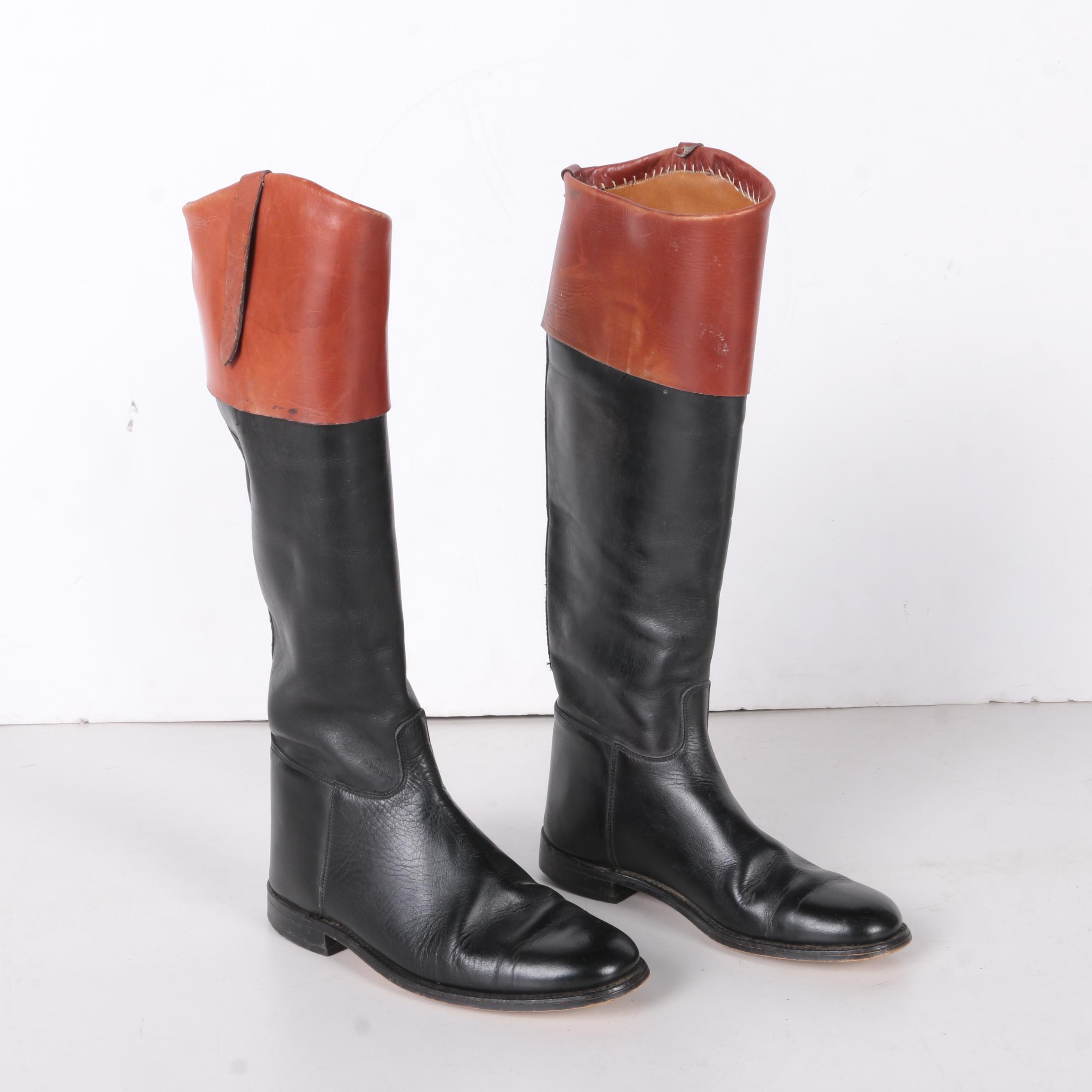 Marlborough English Leather Equestrian Riding Boots