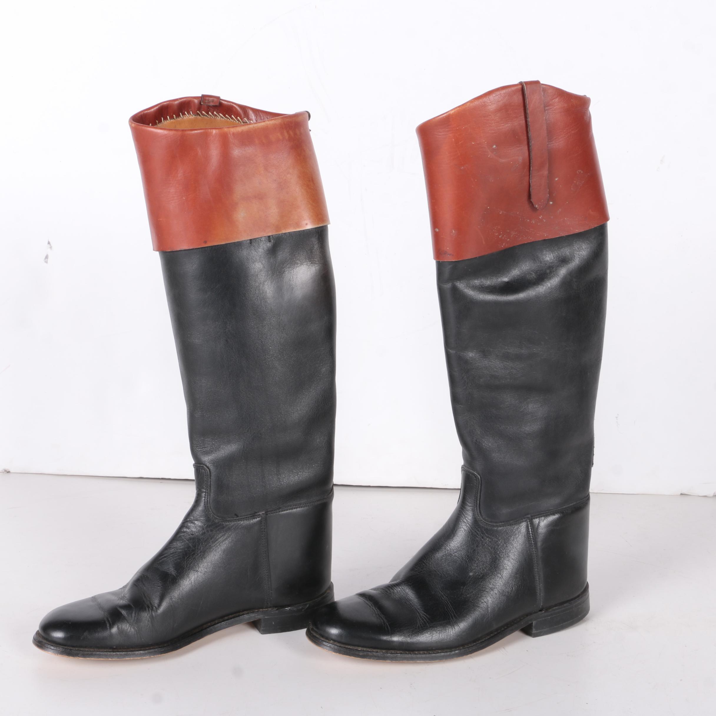 Marlborough English Leather Equestrian Riding Boots