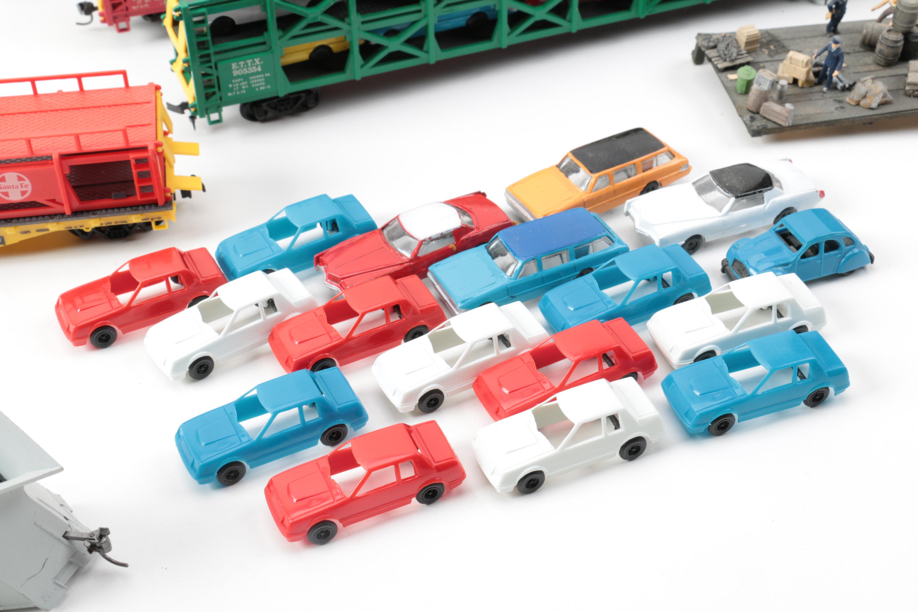 HO Scale Car Freight Cars Including Bachmann Car Transporter