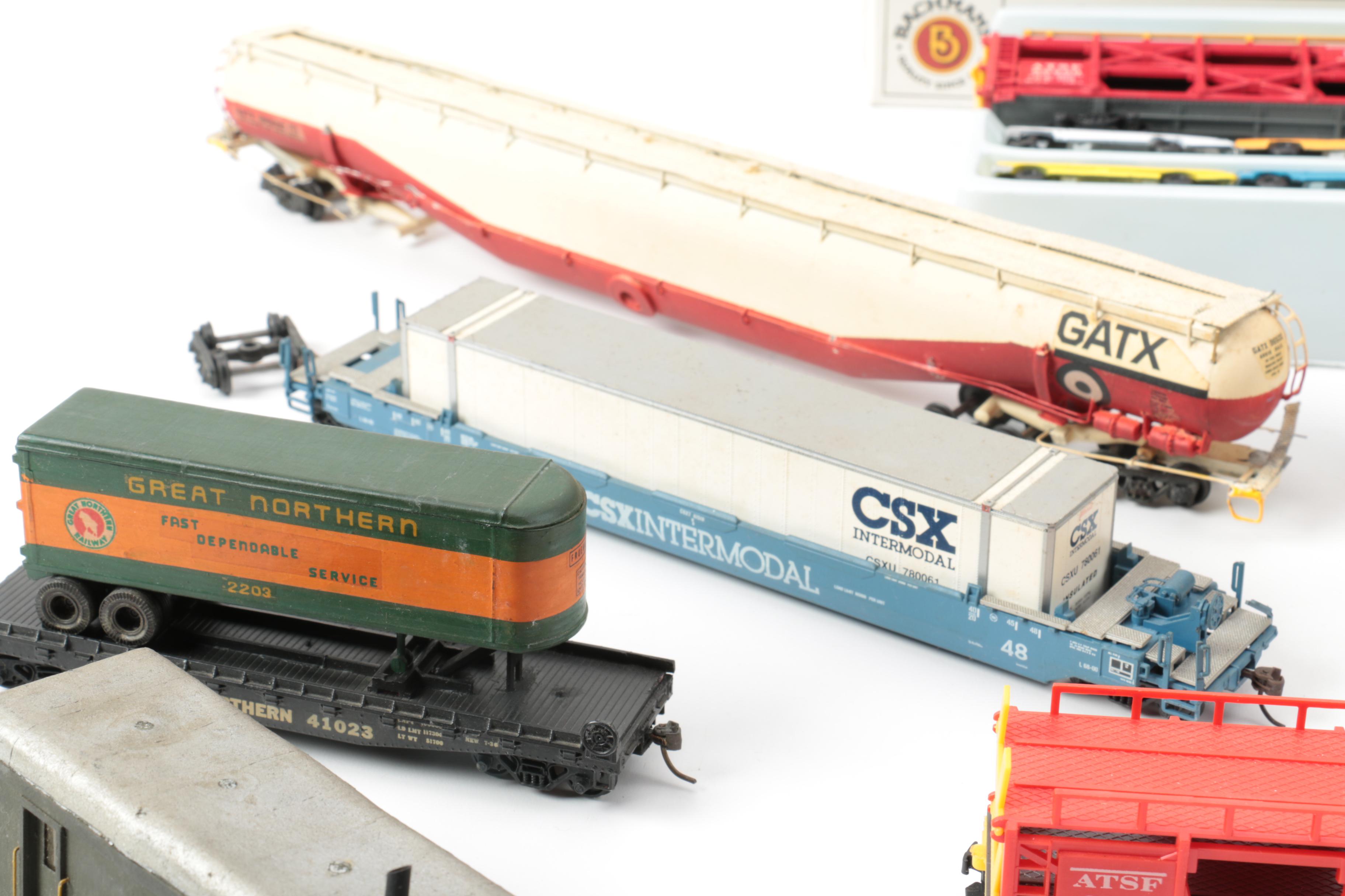 HO Scale Car Freight Cars Including Bachmann Car Transporter