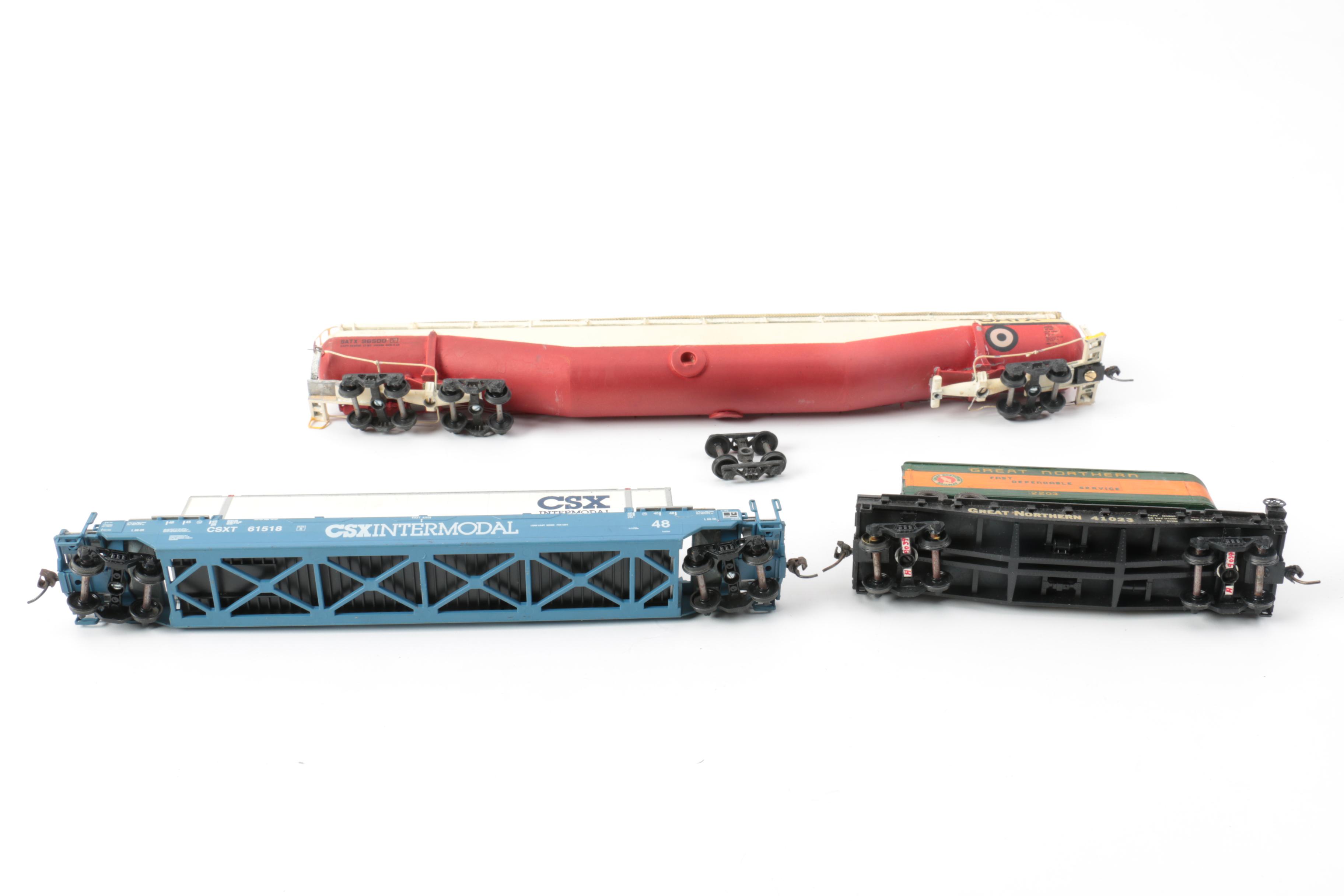 HO Scale Car Freight Cars Including Bachmann Car Transporter