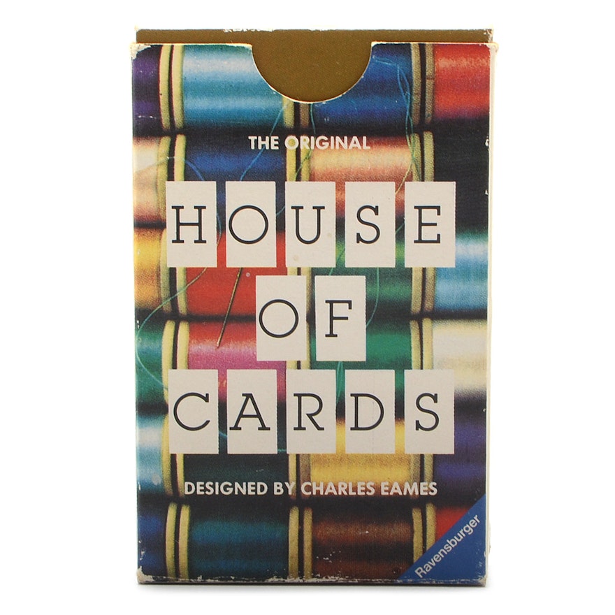 The Original Charles Eames "House of Cards Picture Deck"