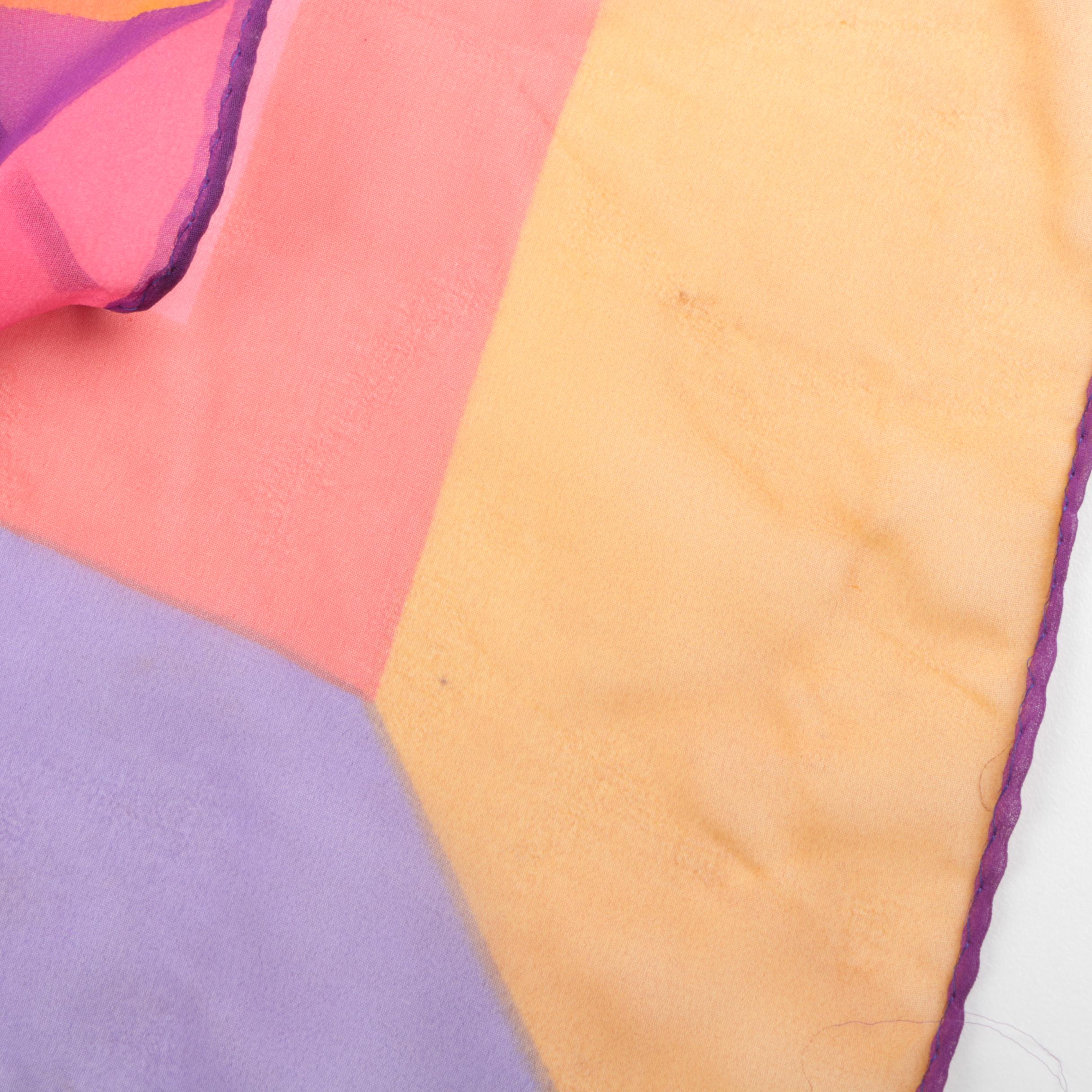 Four Vintage Scarves