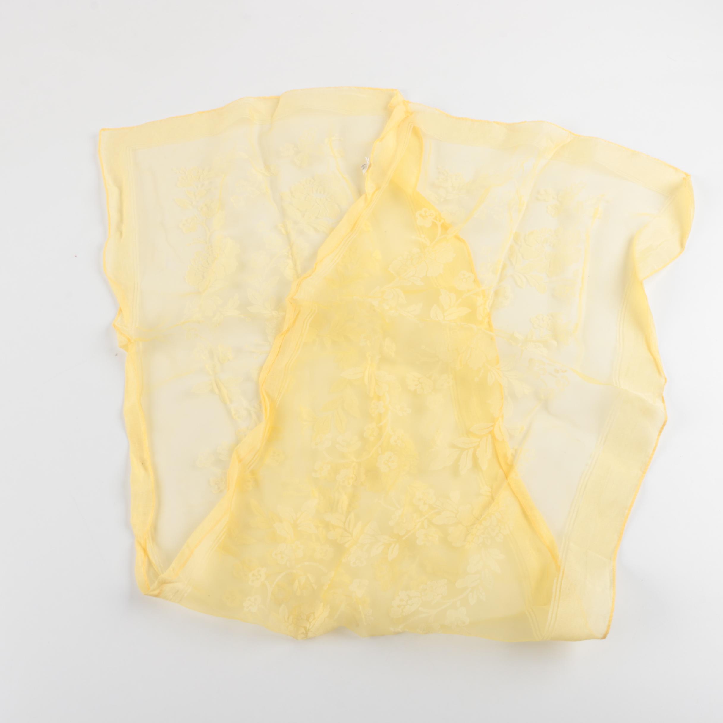 Four Vintage Scarves