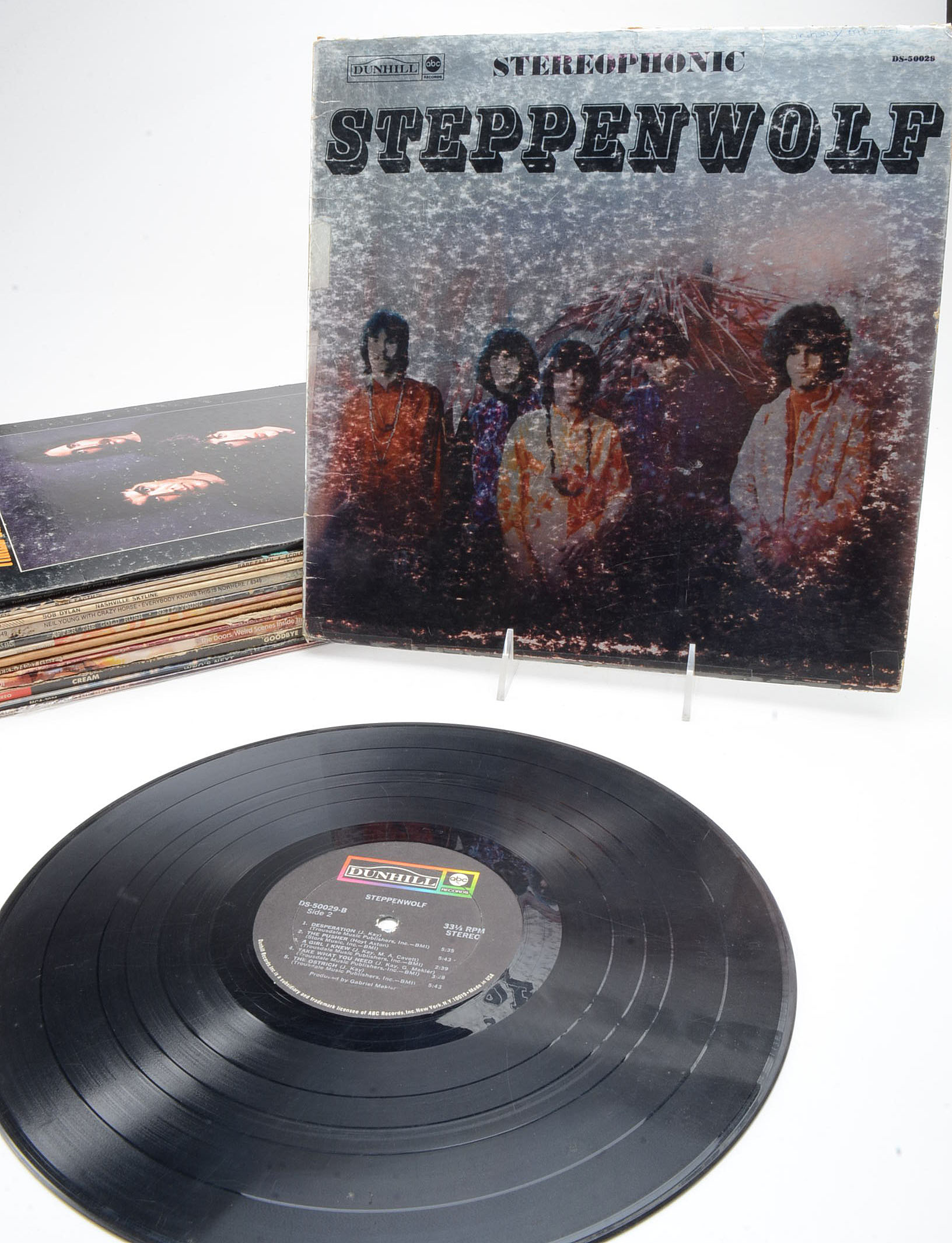 Assortment of Vintage Classic Rock LPs Including Neil Young and The Doors