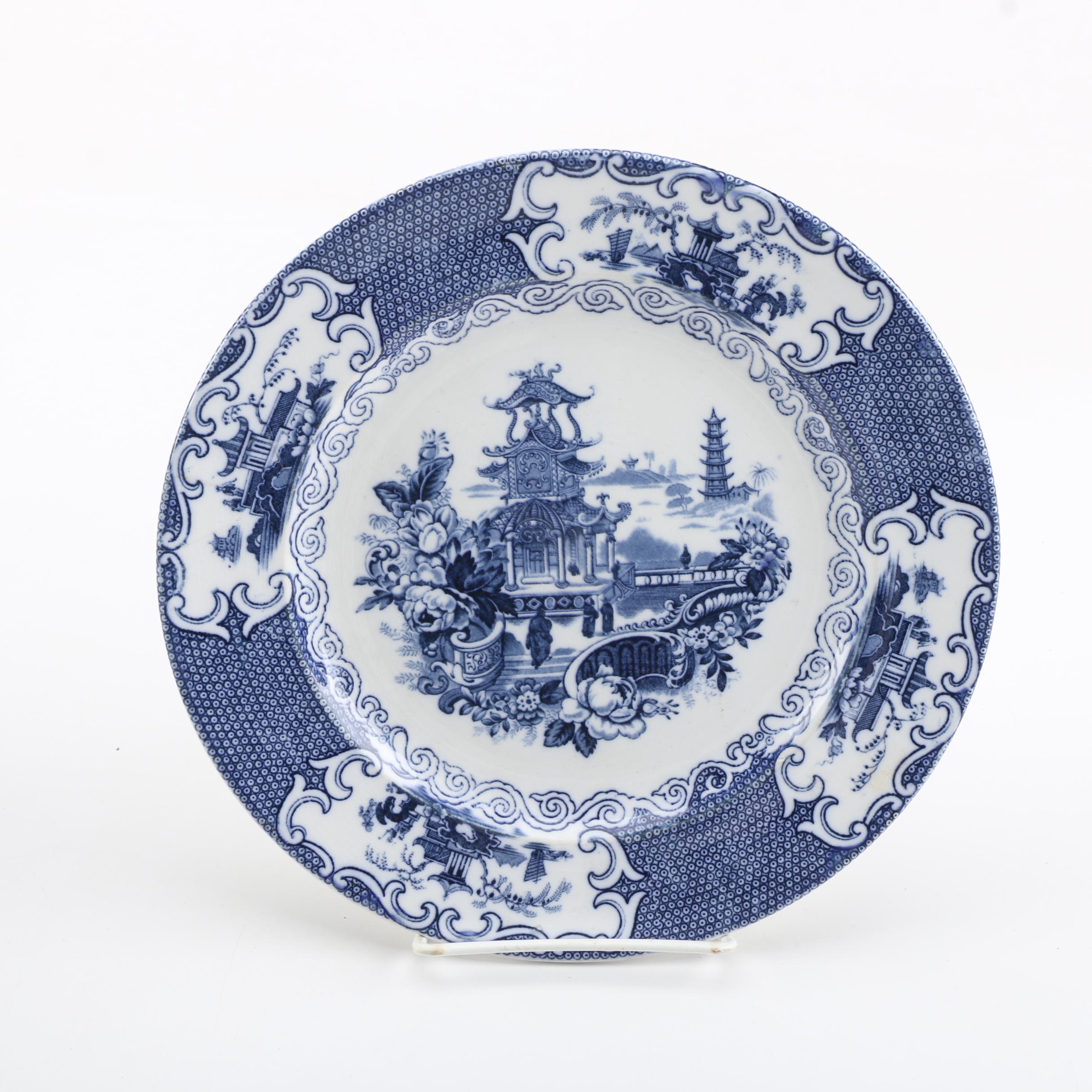 Antique Allertons "Chinese" Plate