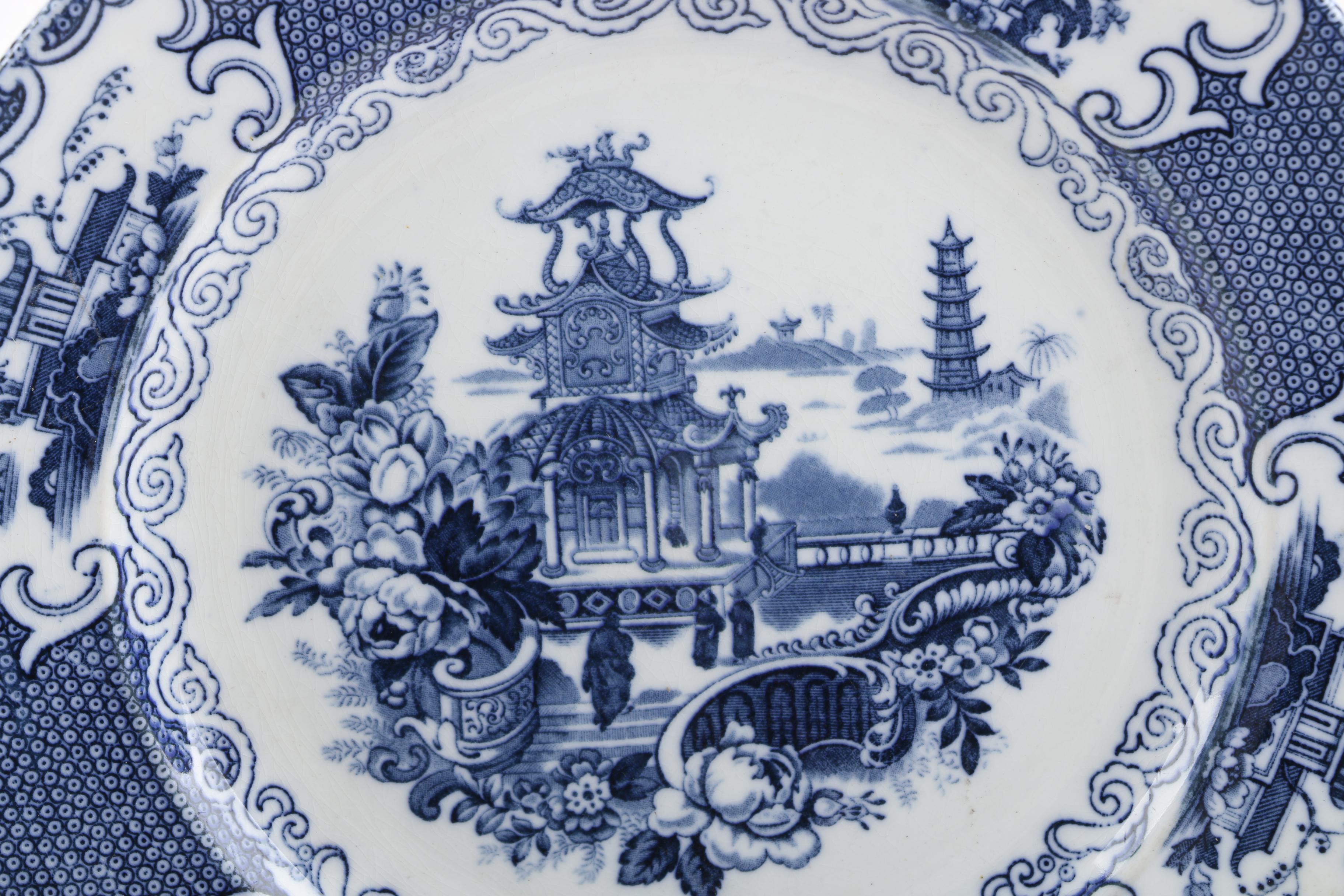 Antique Allertons "Chinese" Plate