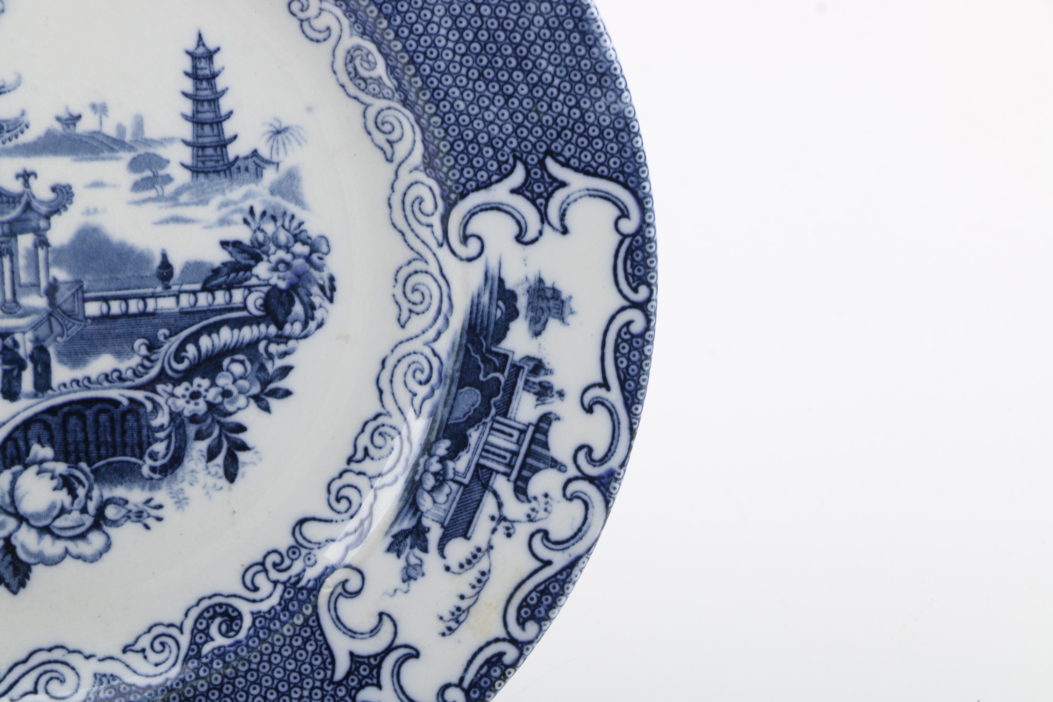 Antique Allertons "Chinese" Plate