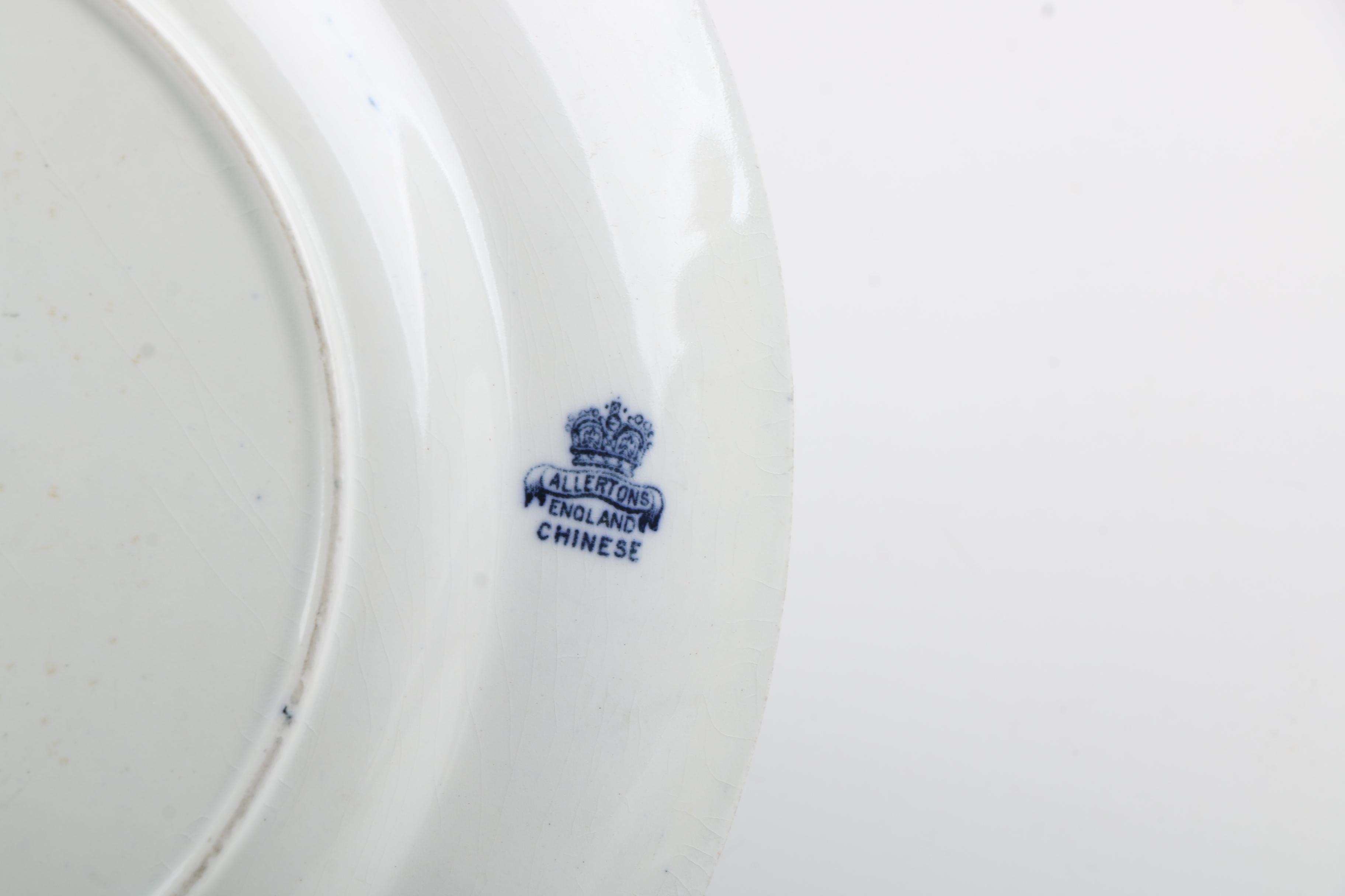Antique Allertons "Chinese" Plate